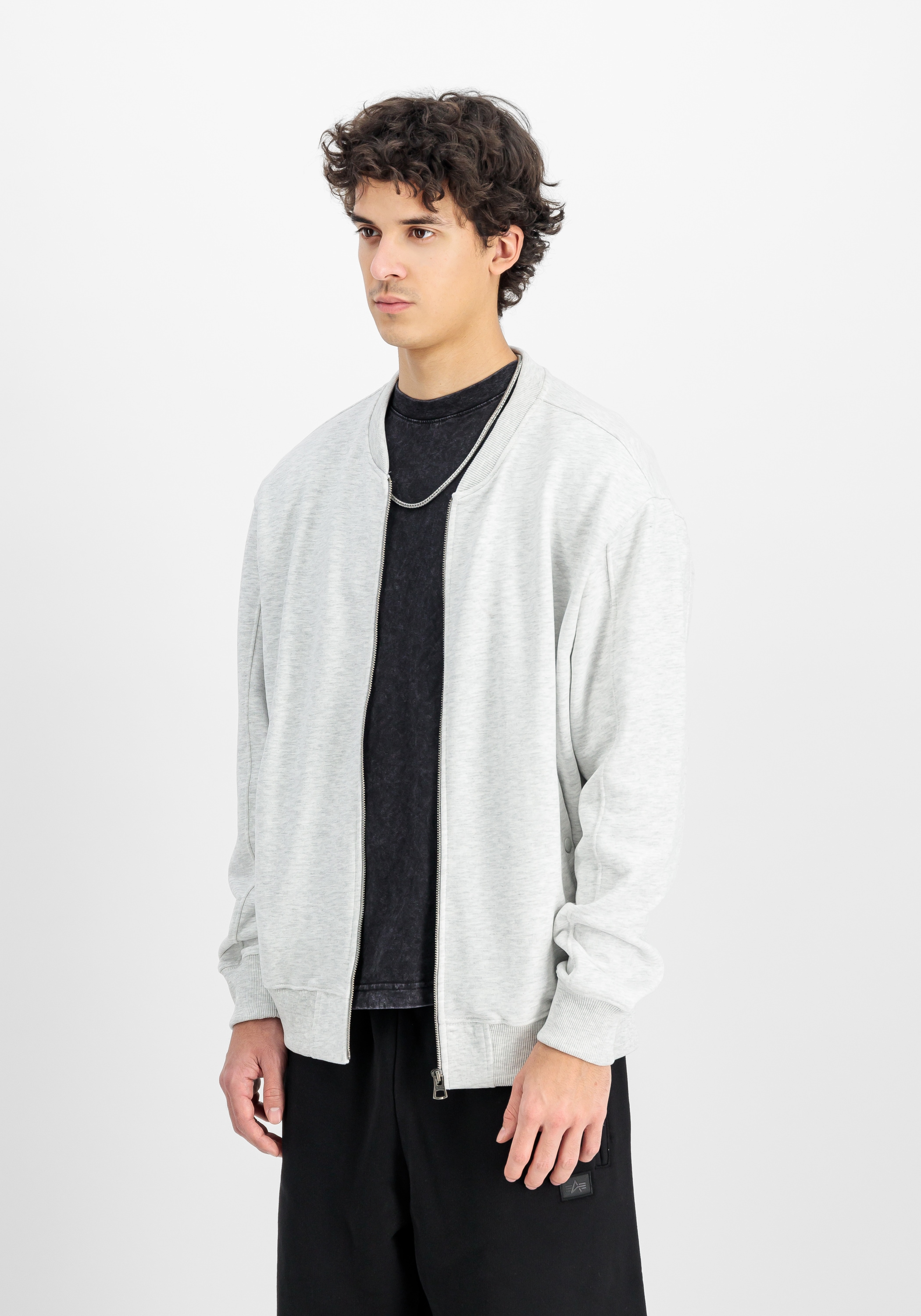 Alpha Industries Bomberjacke "Studio Edition Fleece Bomber" günstig online kaufen