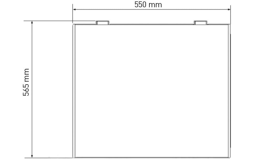 Kibernetik Gefriertruhe »316L« 85 cm hoch 112 cm breit
