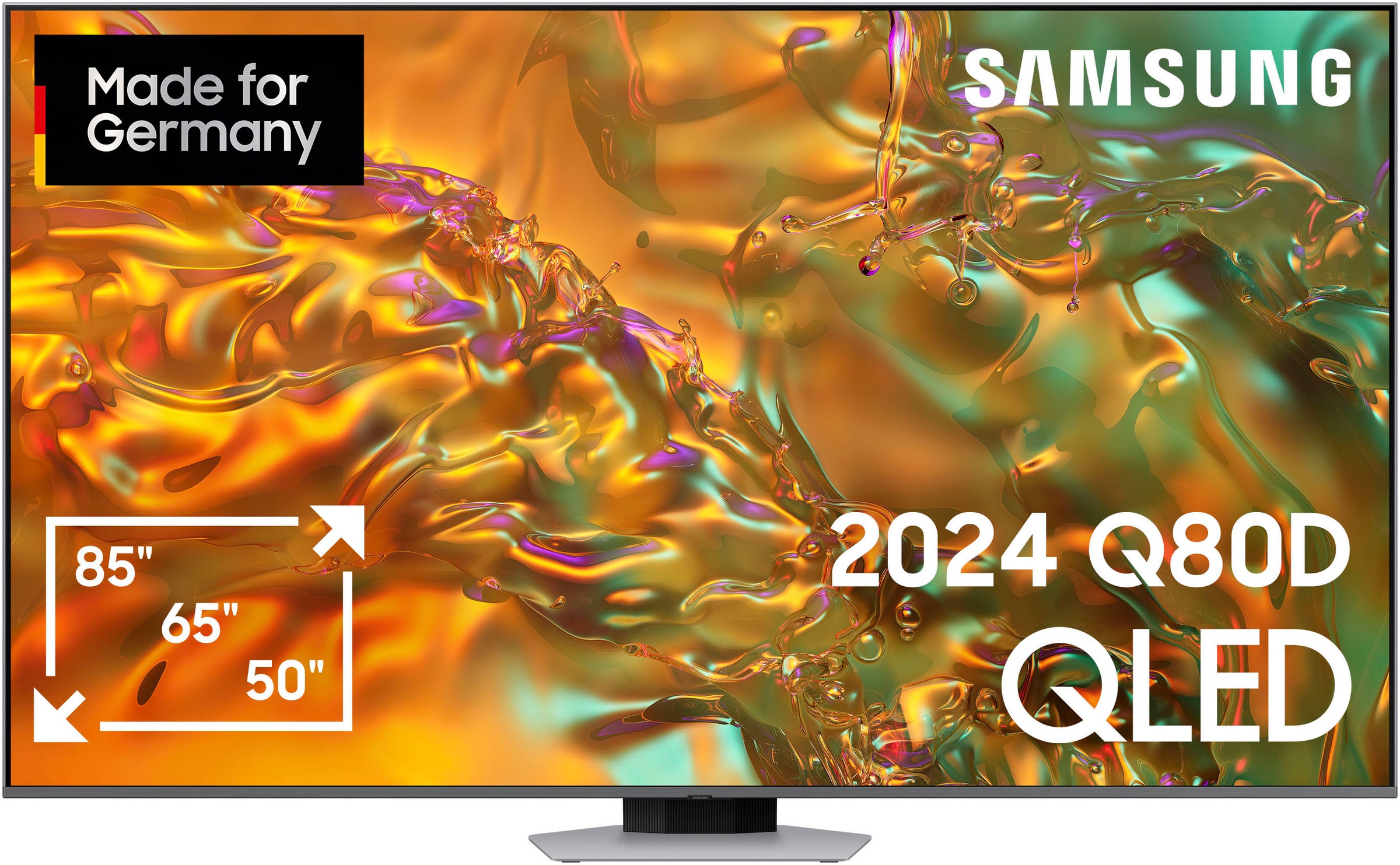 Samsung QLED-Fernseher »GQ65Q80DAT« 4K Ultra H...