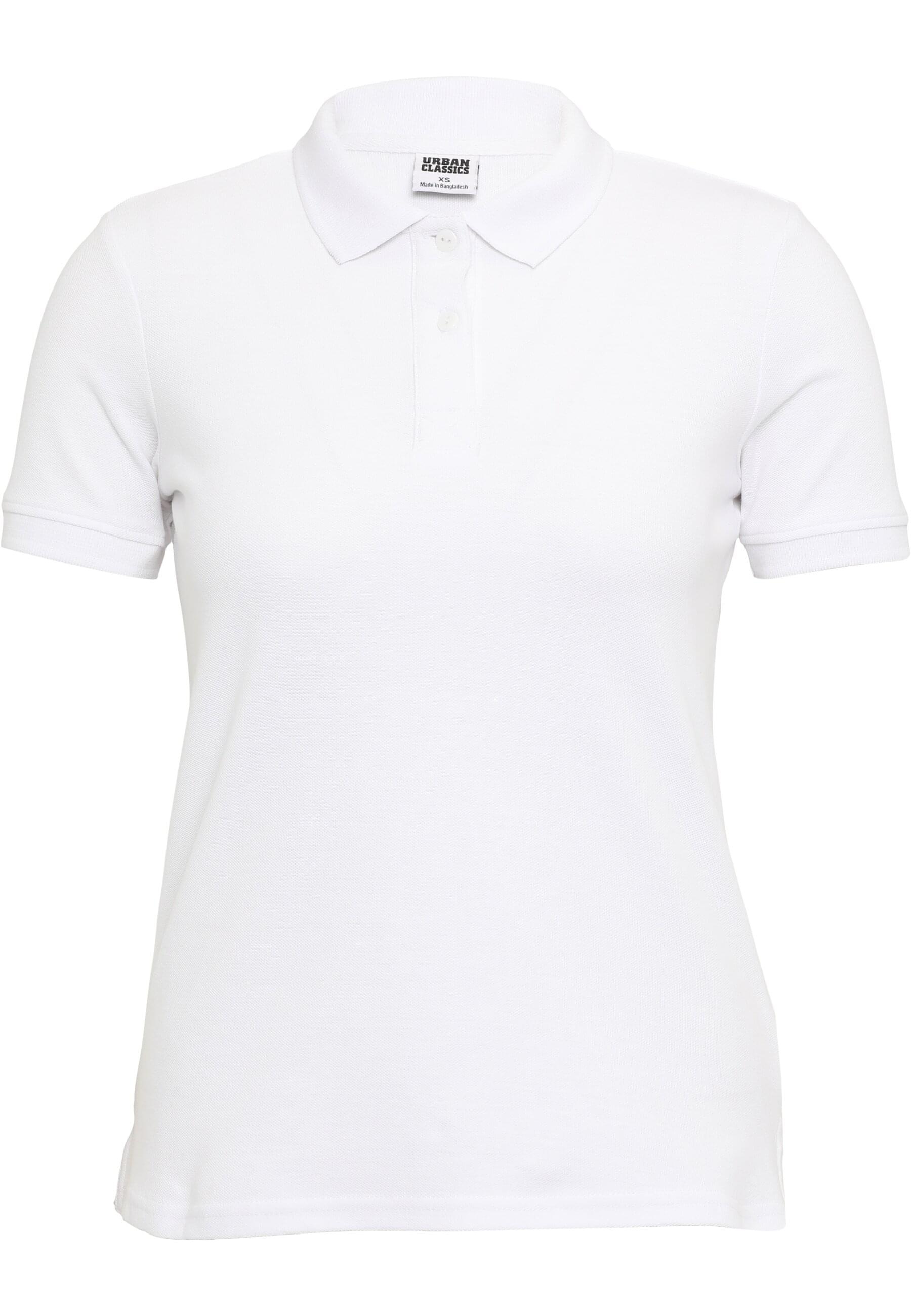 URBAN CLASSICS Poloshirt "Urban Classics Ladies Polo Shirt" 1 Stk. tlg. günstig online kaufen