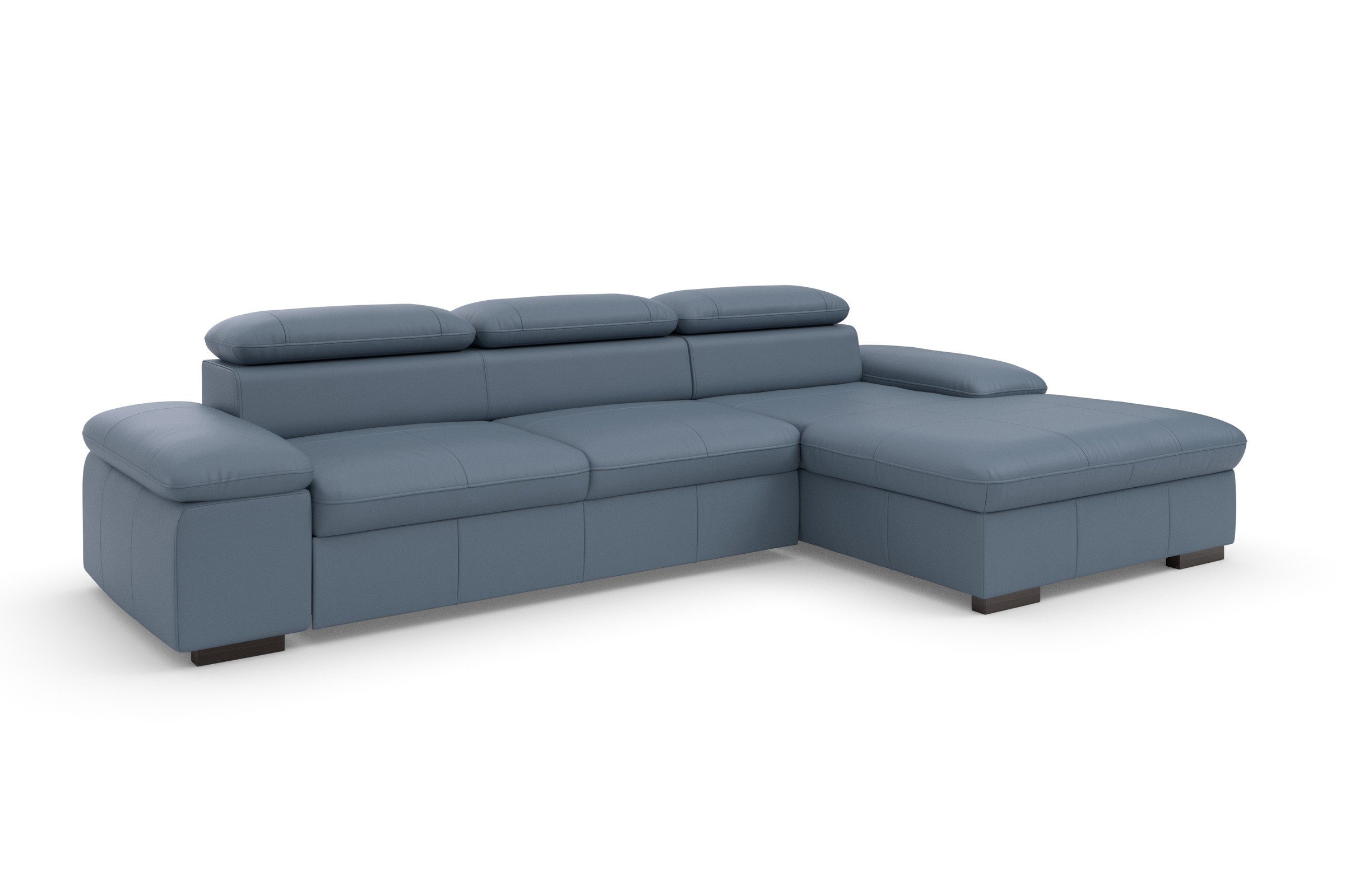 Home Affaire Alberto Corner Sofa Blue 2