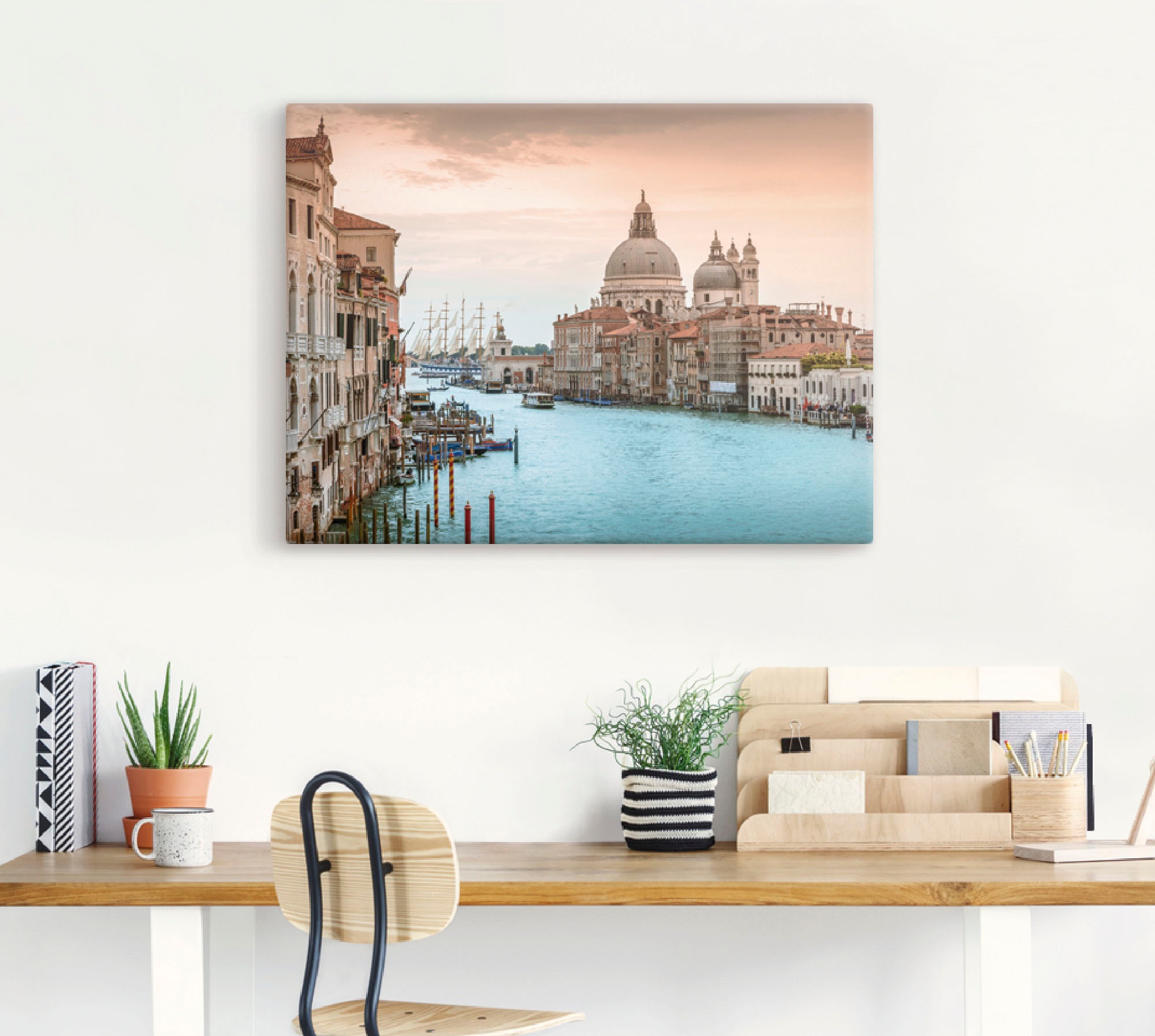 Artland Wandbild "Venedig Canal Grande I" Italien 1 Stk. tlg. als Alubild, günstig online kaufen