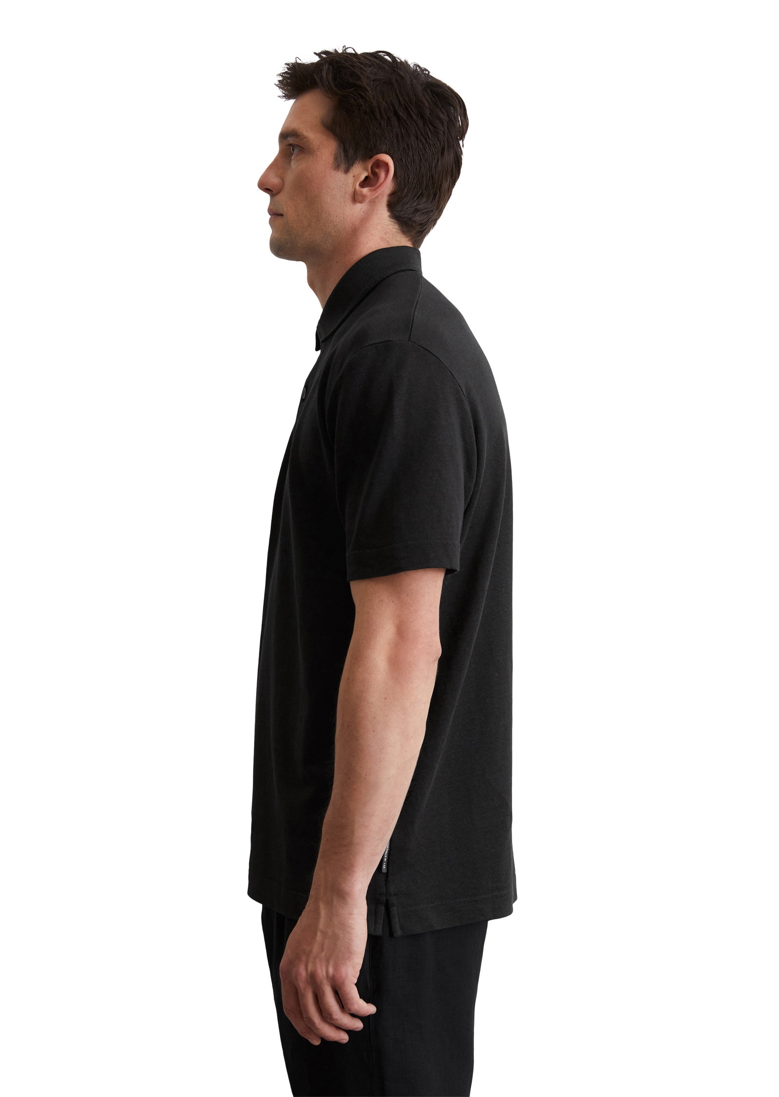 Marc O'Polo Poloshirt »aus hochwertigem Leinen-Mix«
