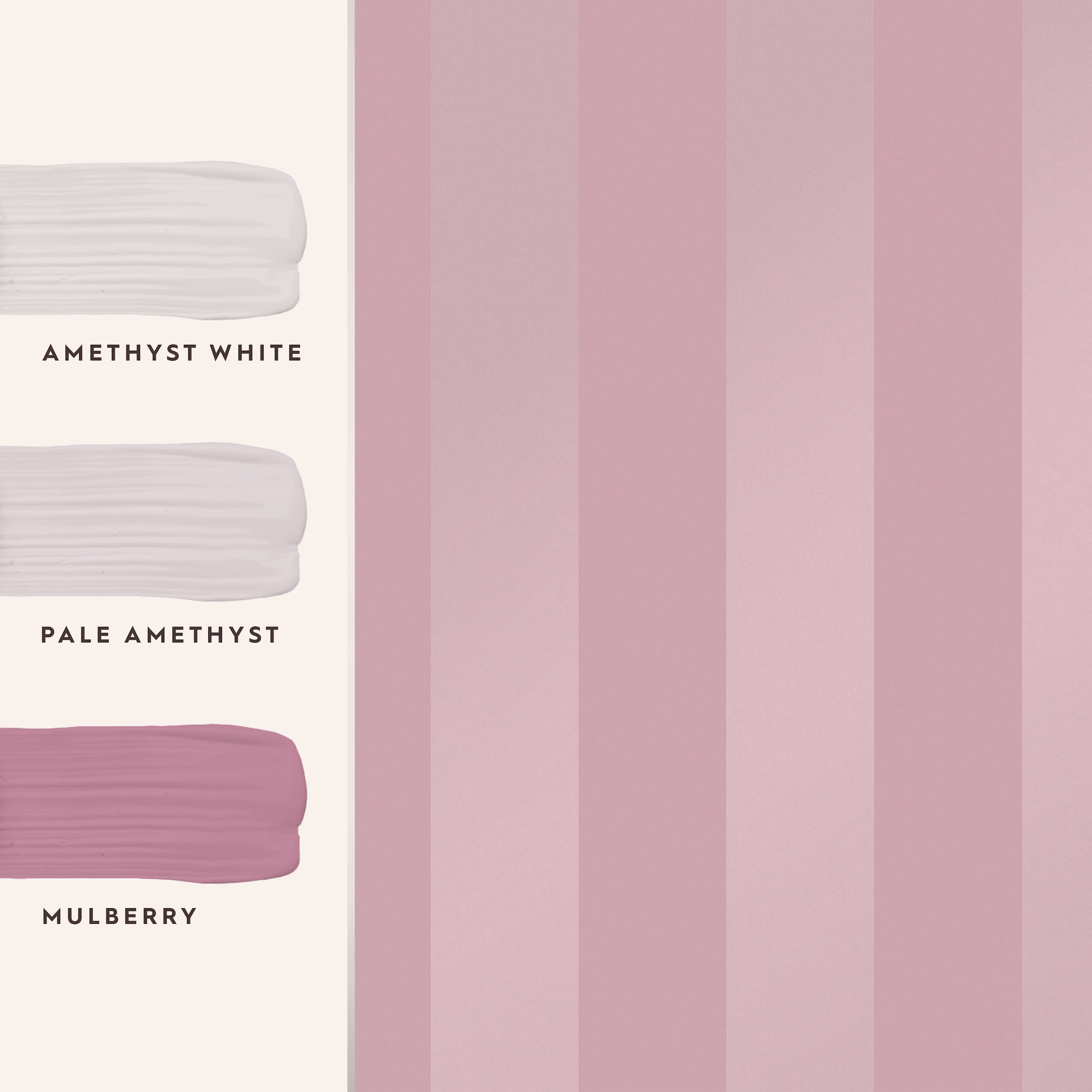 LAURA ASHLEY Vliestapete »Lille Pearlescent Stripe«, 10mx52cm