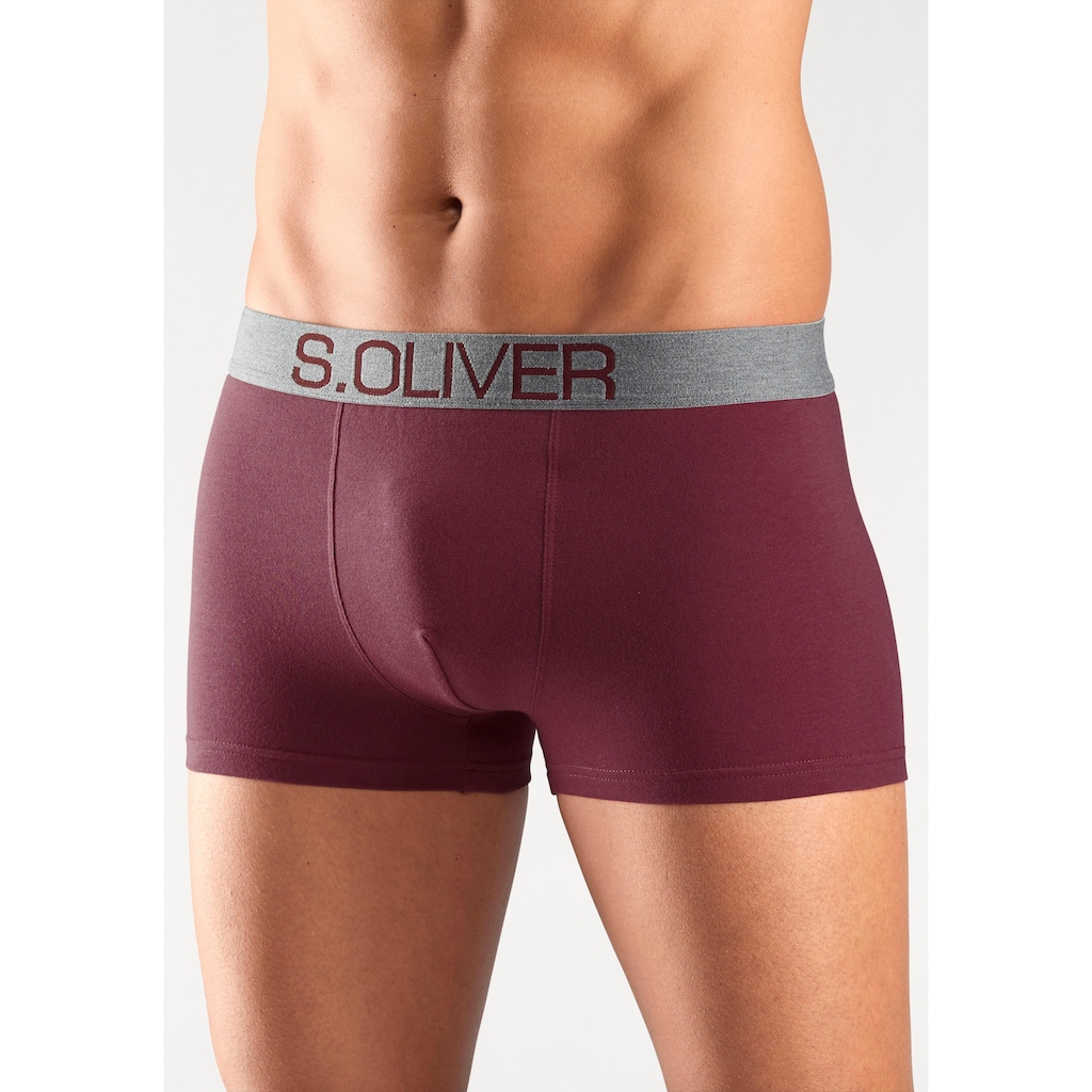 s.Oliver Boxer, (Packung, 4 St.)