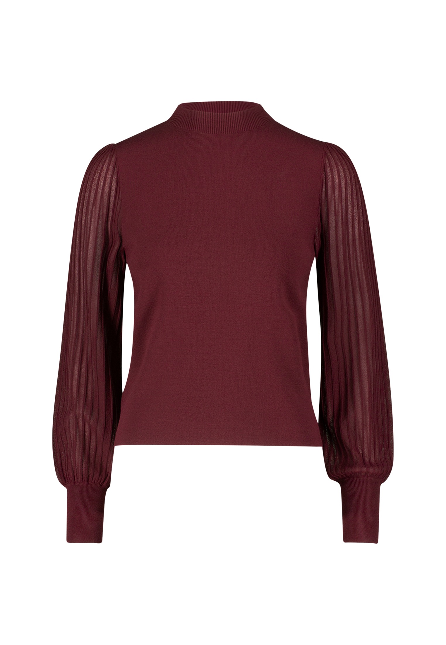 Zero Strickpullover »zero Damen Strickpullover mit transparenten Ärmeln«, (1 tlg.), weiteres Detail
