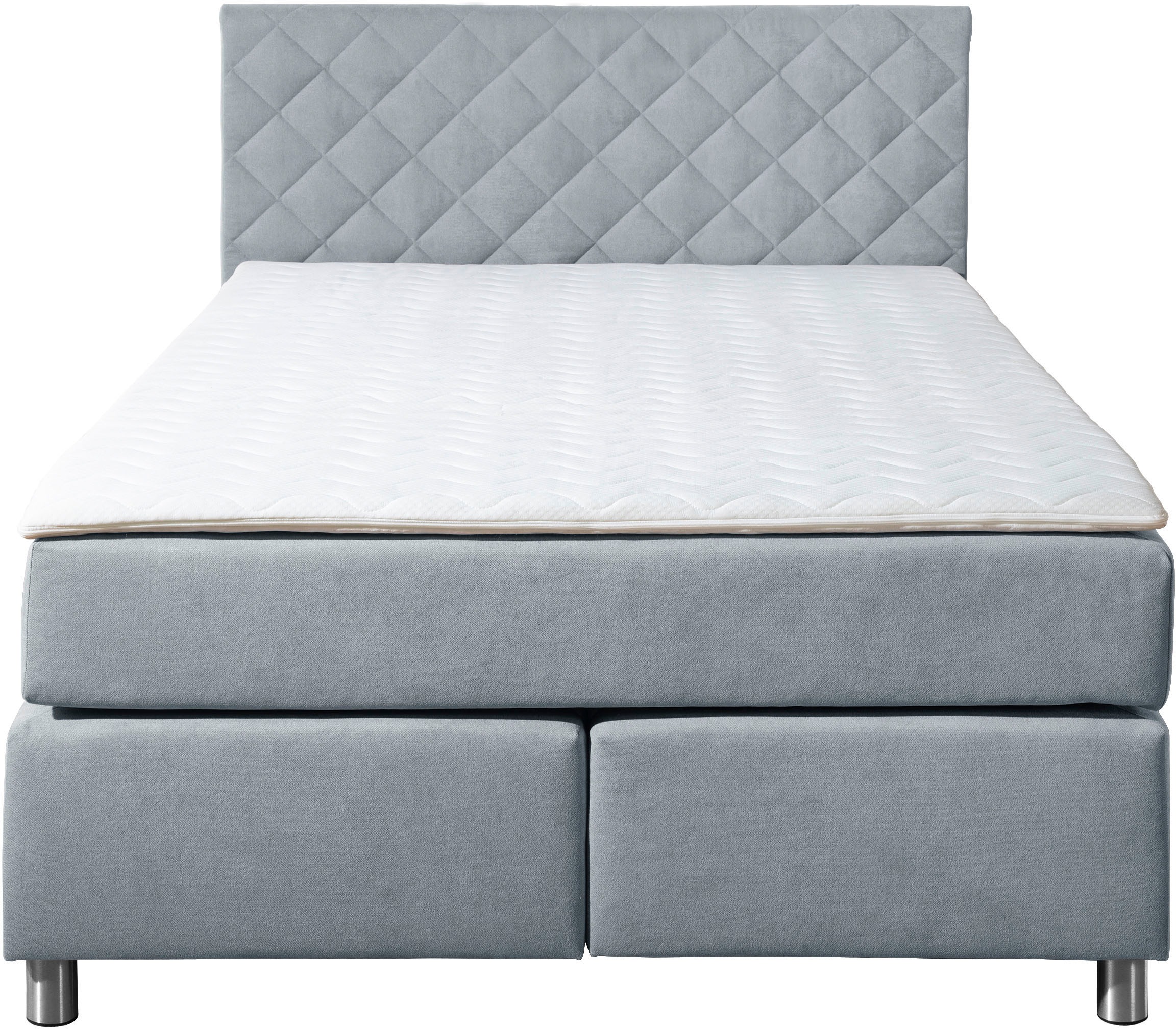 Thumbnail - Home affaire Boxspringbett "Bernard, in verschiedenen Breiten" inkl. Topper, Matratze in H2, H3 oder H4 erhältlich