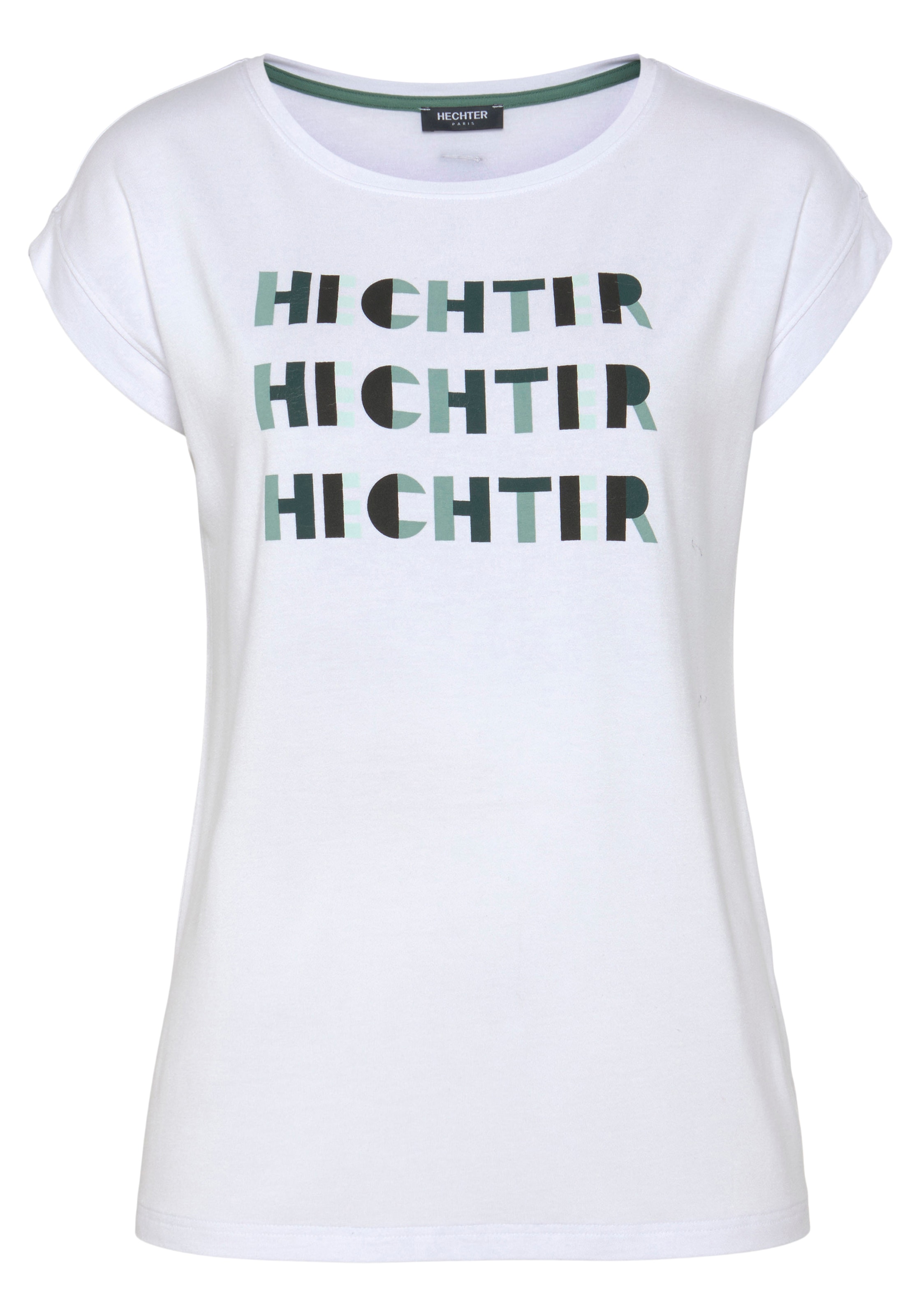 HECHTER PARIS Kurzarmshirt, Logodruck BAUR mit für bestellen | modischem - KOLLEKTION NEUE