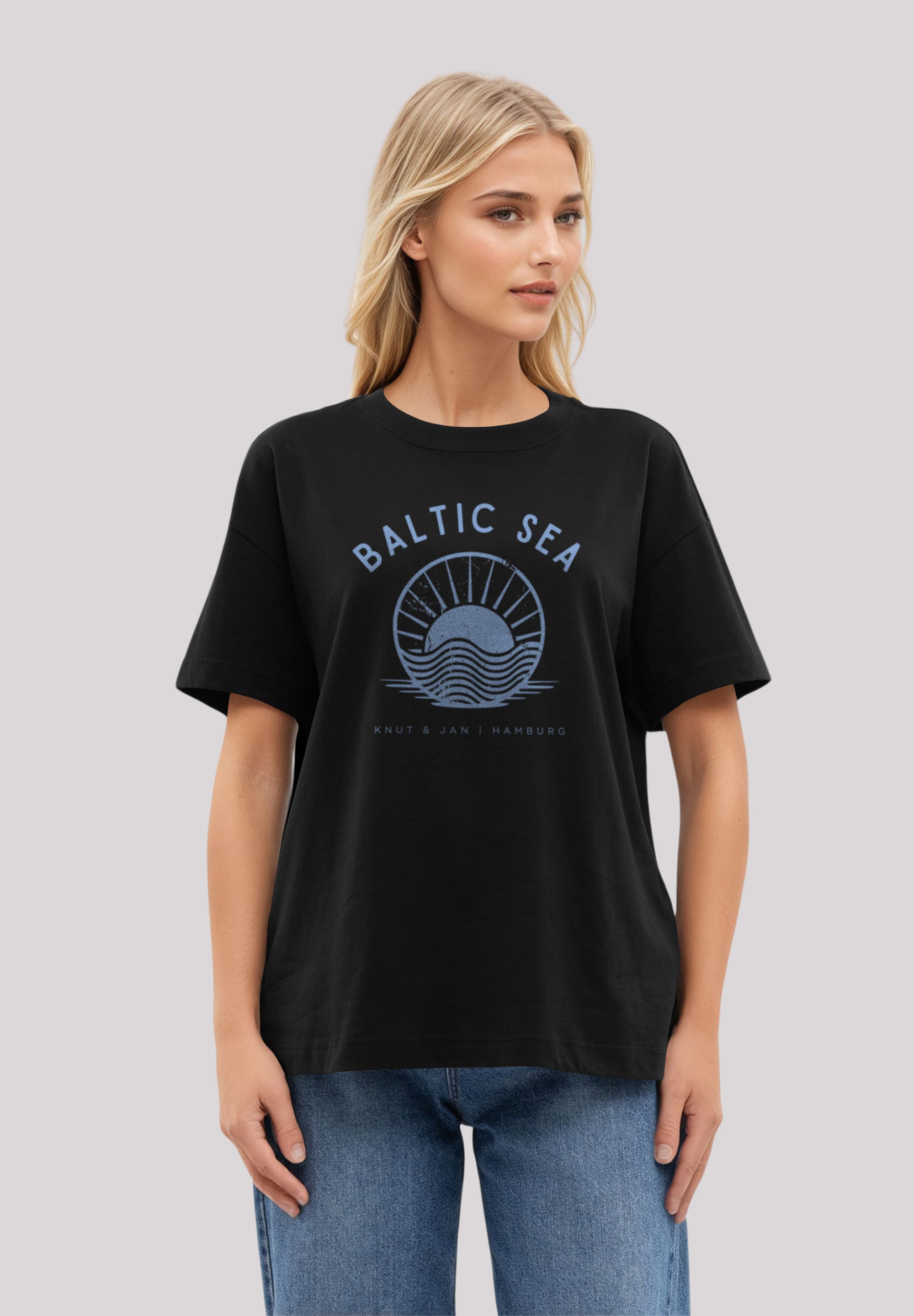 F4NT4STIC T-Shirt "Baltic Sea Knut und Jan" Osteee Kollektion, Urlaub, Ahoi günstig online kaufen