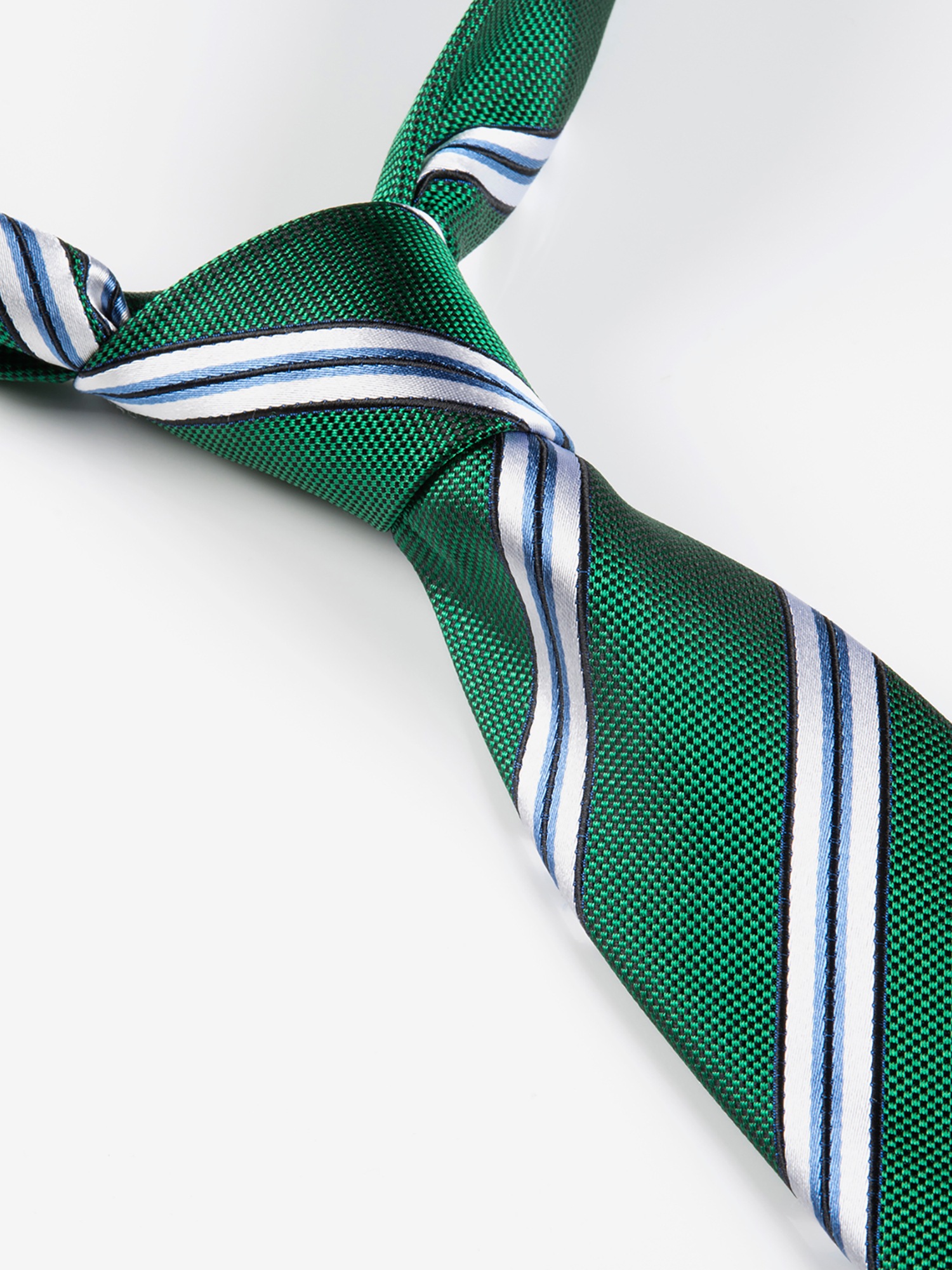 MONTI Krawatte THOMA aus reiner Seide – mit klassischem Streifen-Dessin und günstig online kaufen