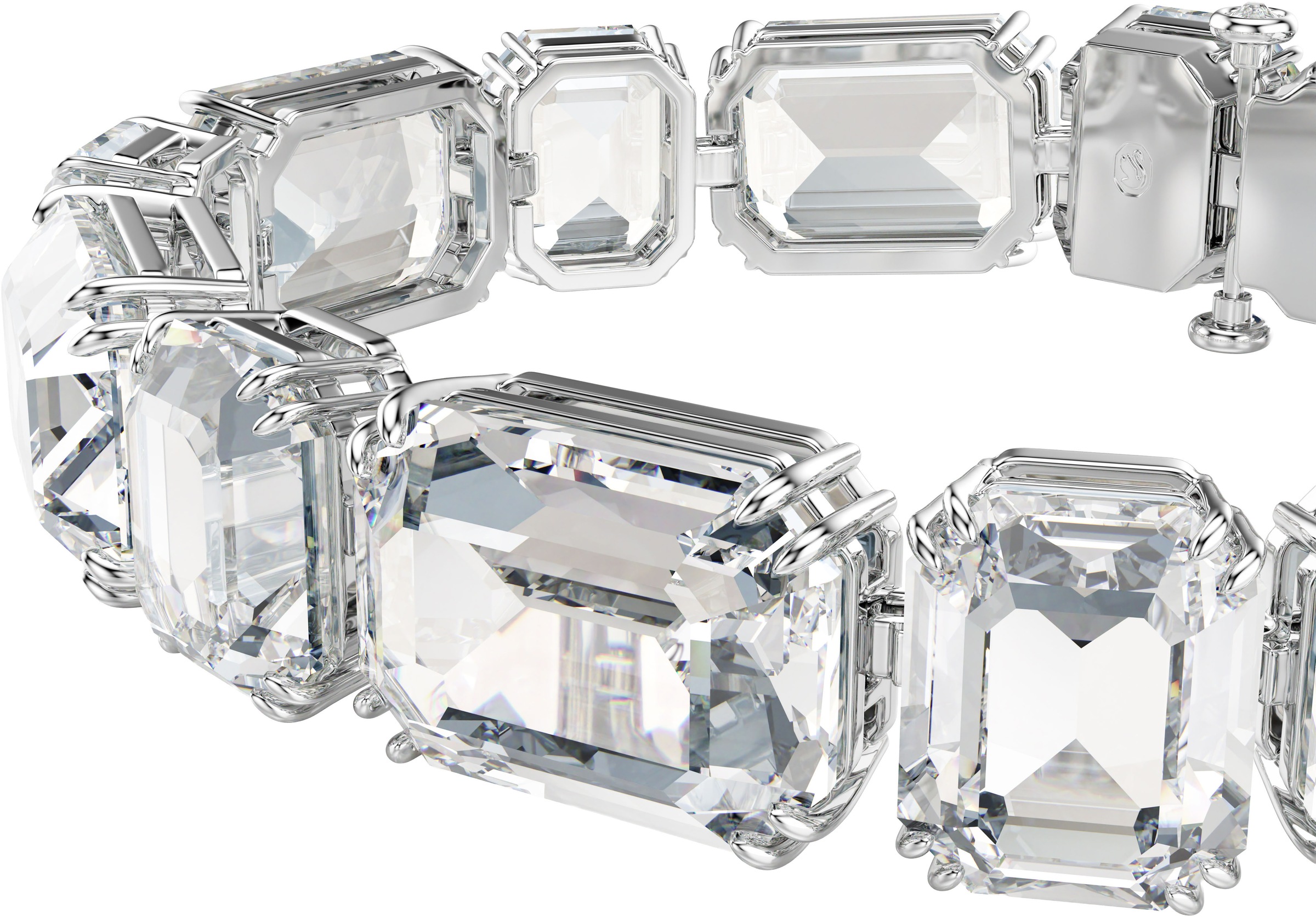 Swarovski Armband »Schmuck Geschenk Millenia Tennis Armkette, 5705770«, mit Swarovski® Kristall