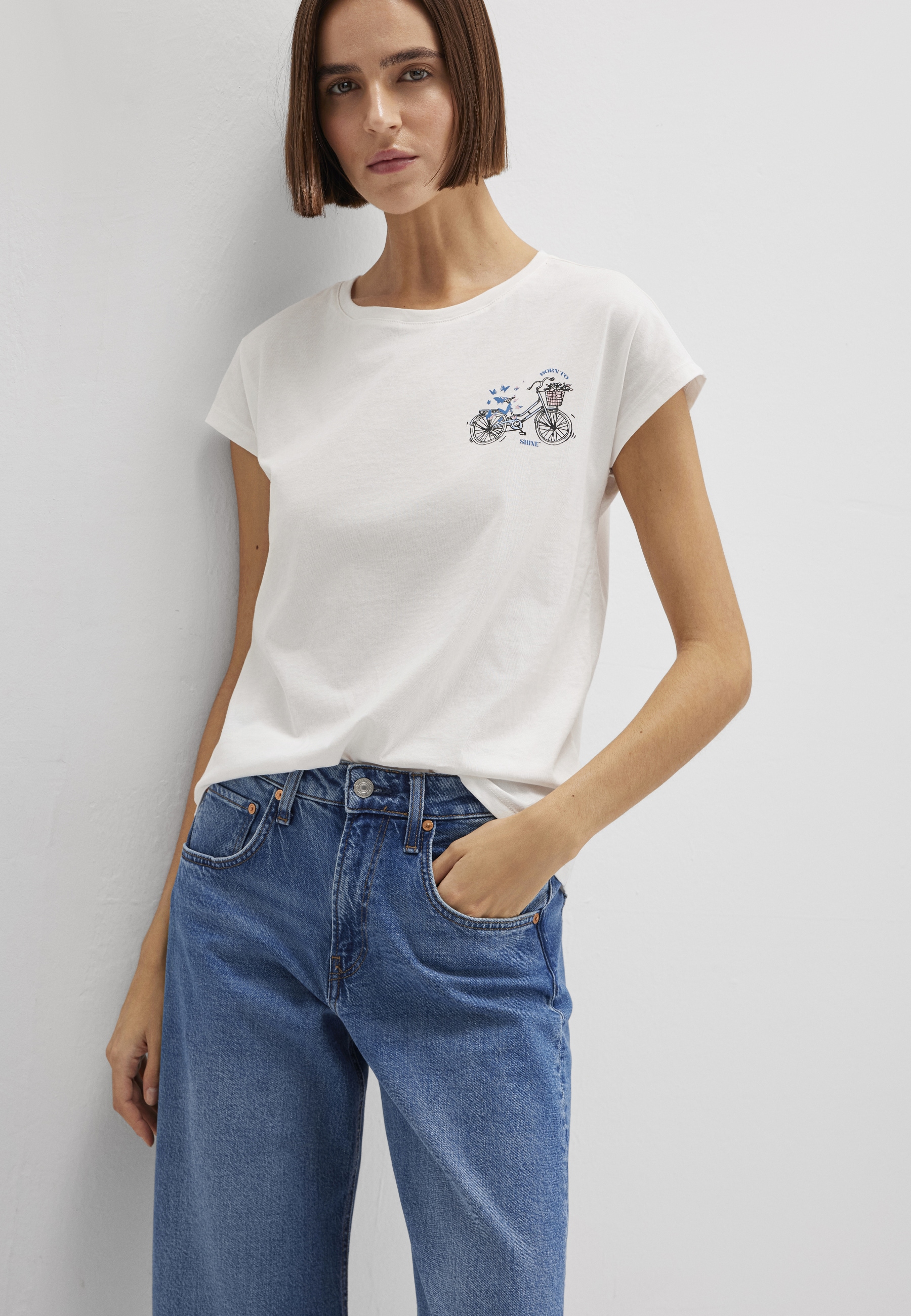 Mavi T-Shirt "CREW NECK GRAPHIC T-SHIRT" T-Shirt mit Print günstig online kaufen