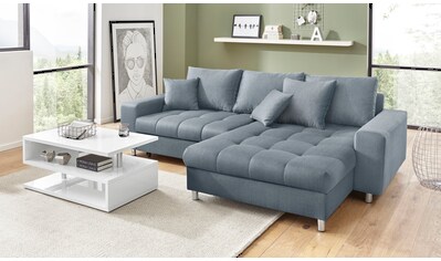 Nova Via Ecksofa, wahlweise mit Kaltschaum (140kg Belastung/Sitz), RGB-LED-Beleuchtung... kaufen Nova Via Ecksofa, wahlweise mit Kaltschaum (140kg Belastung/Sitz), RGB-LED-Beleuchtung... kaufen