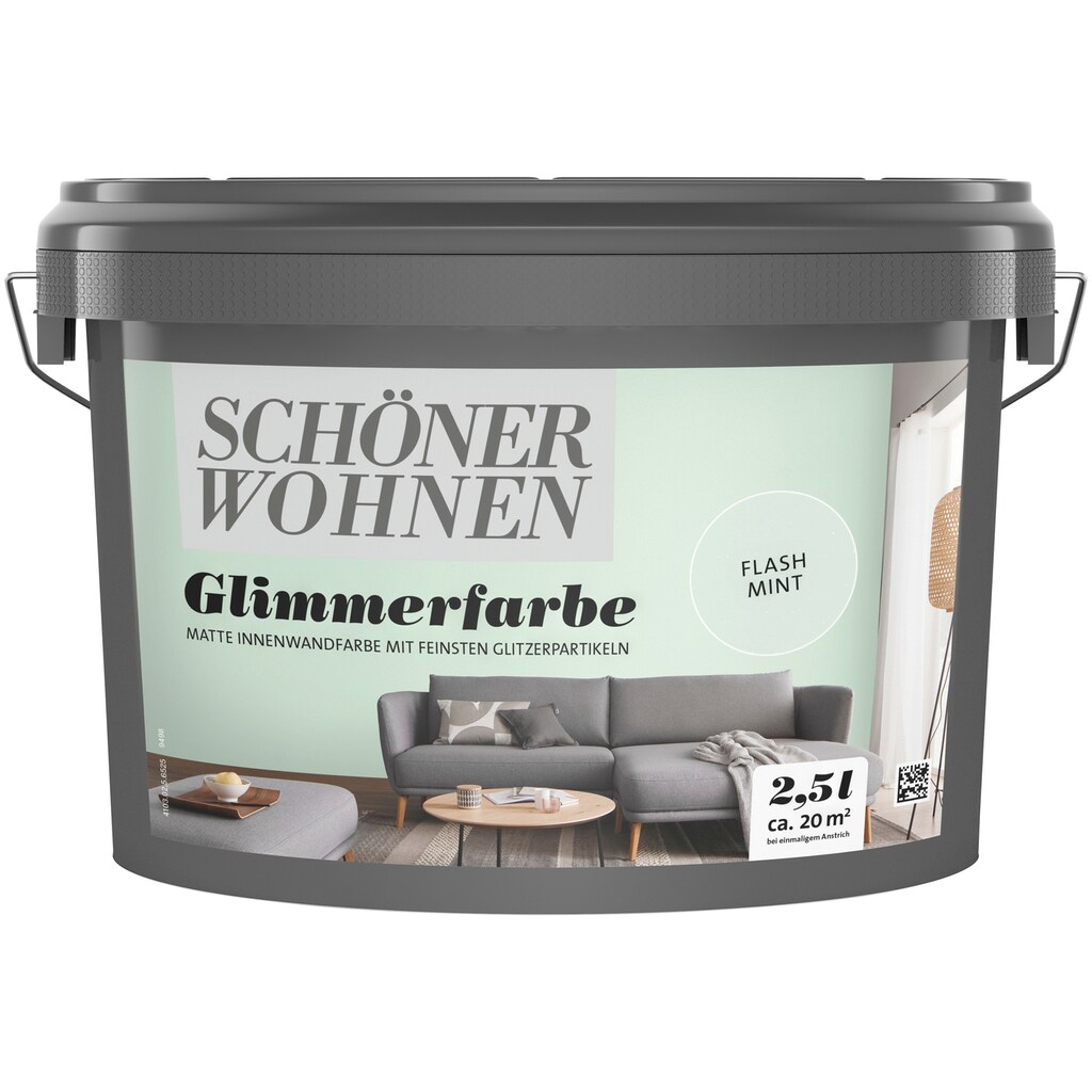 SCHÖNER WOHNEN FARBE Wand- und Deckenfarbe »Trendstruktur Glimmerfarbe«