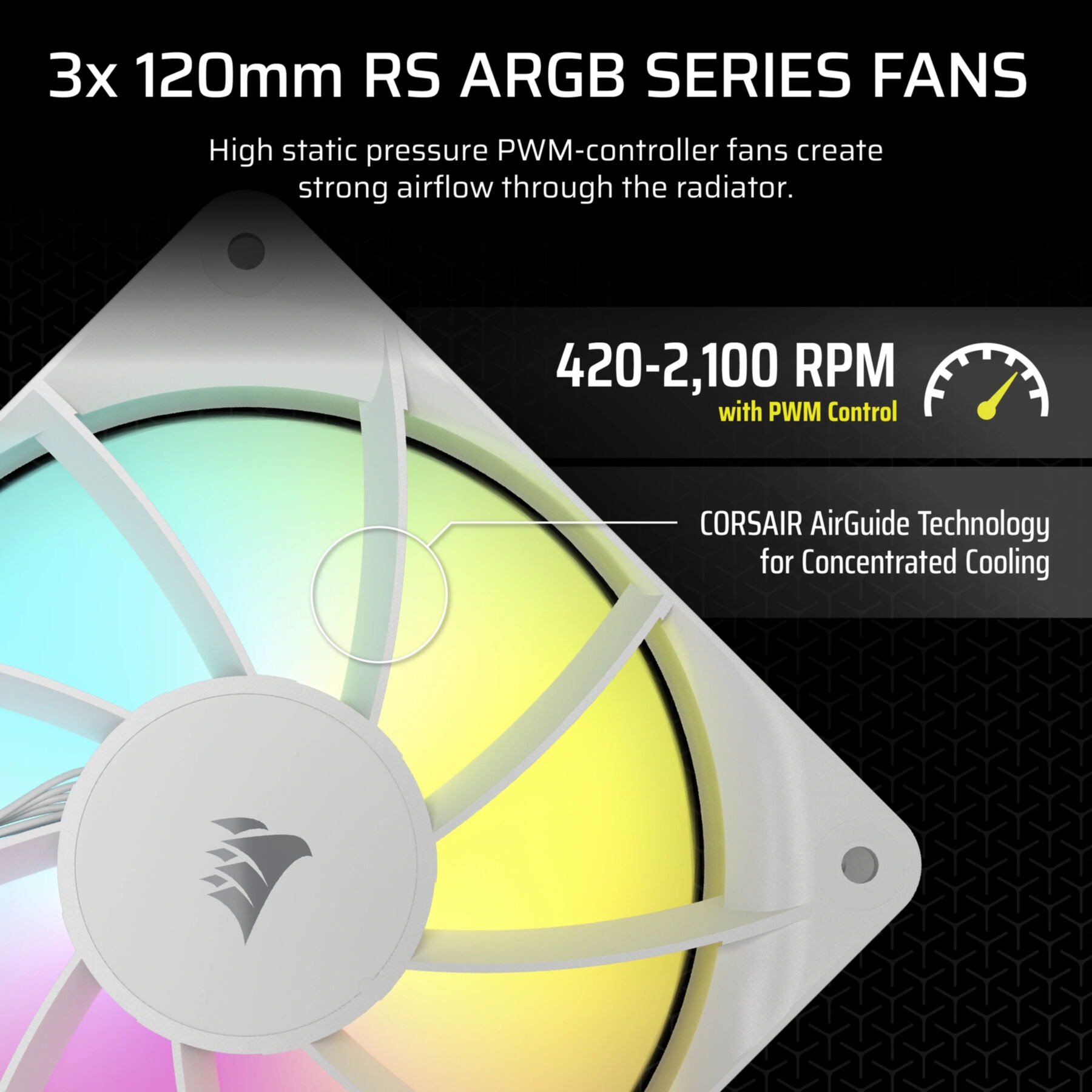 Corsair Gehäuselüfter »NAUTILUS 240 RS ARGB Liquid«