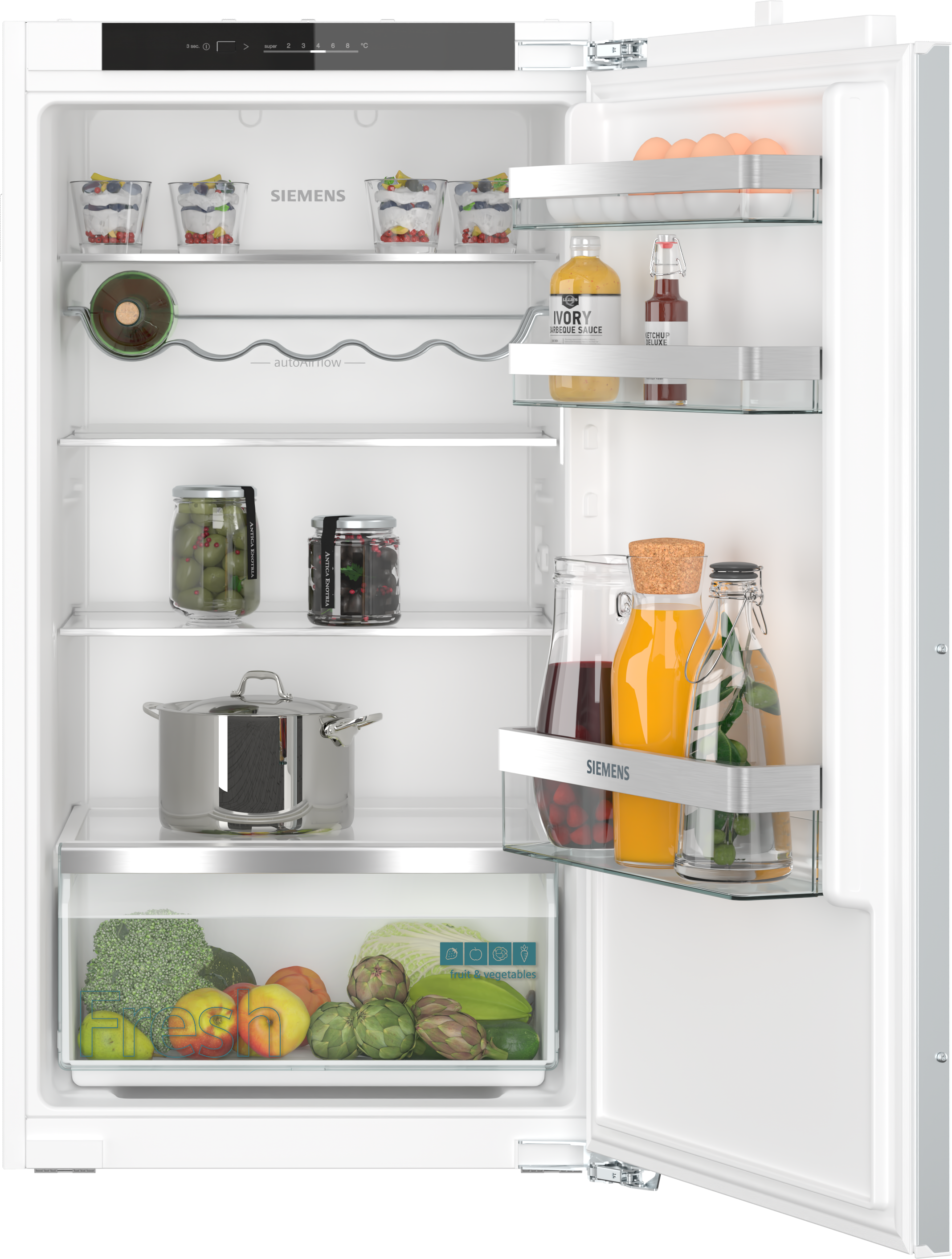 SIEMENS Einbaukühlschrank iQ300 "KI31RVFE0" 102,1 cm hoch 54,1 cm breit günstig online kaufen