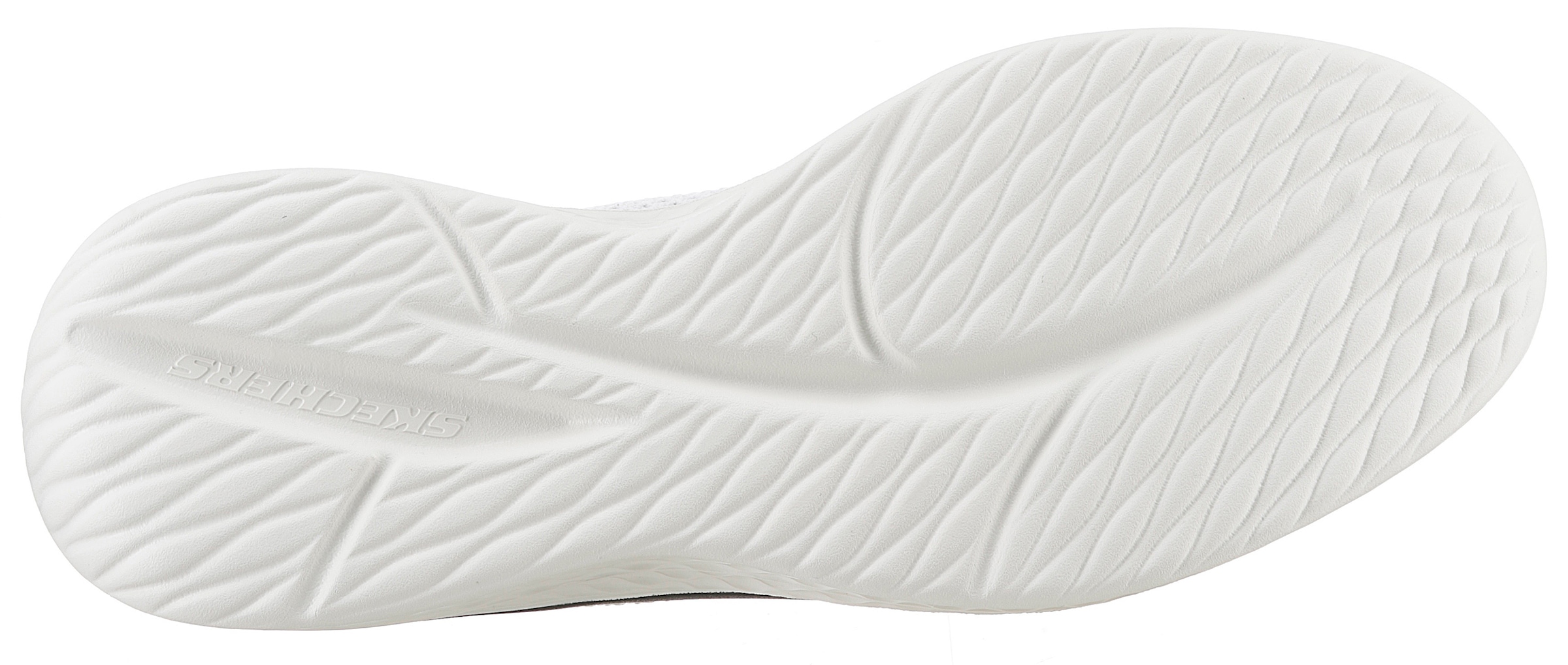 Skechers Slip-On Sneaker »SLADE-QUINTO«, Slipper, Freizeitschuh mit dezenten Kontrastbesatz