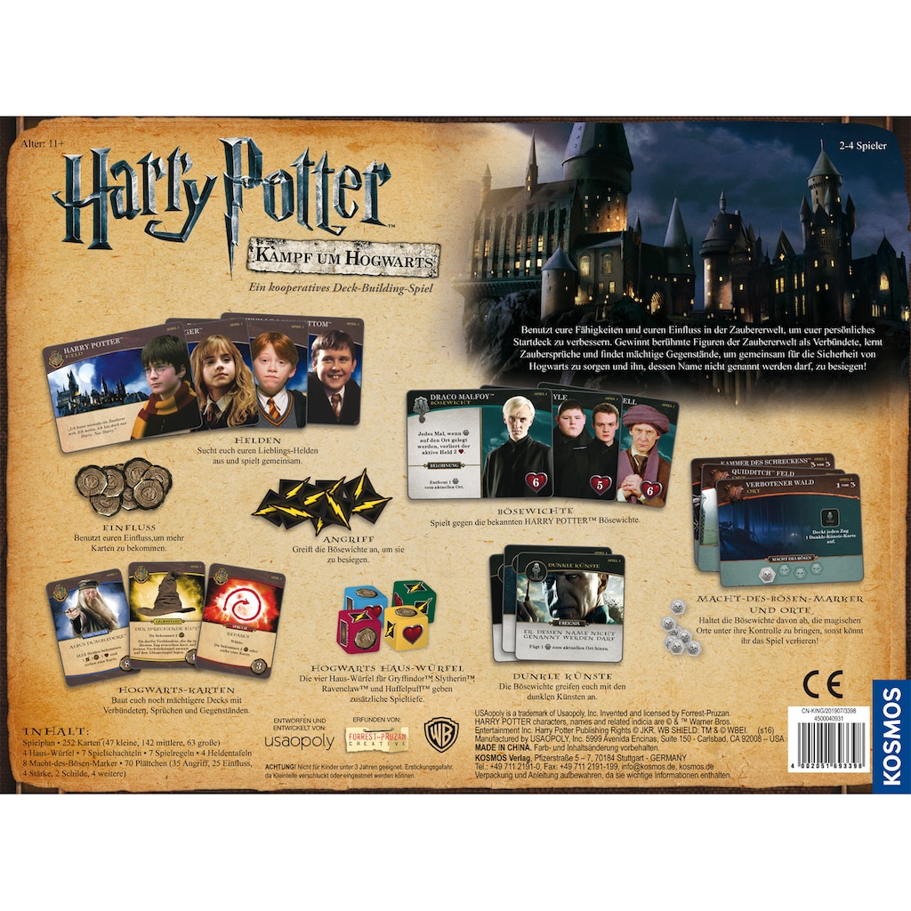 Kosmos Spiel »Harry Potter - Kampf um Hogwarts«