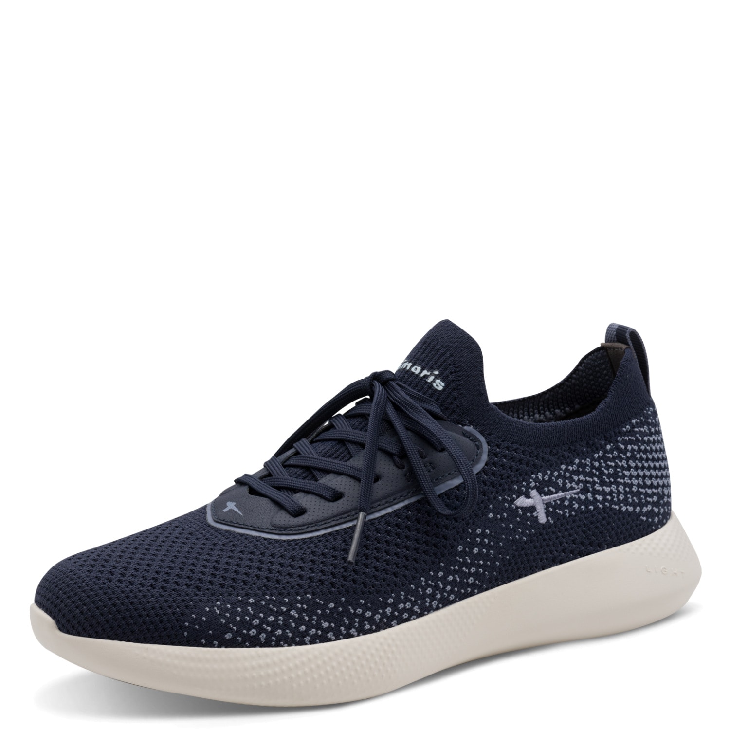 Slip-On Sneaker TAMARIS, Herren, Gr. 39, navy, Lederimitat, Textil, unifarben, Schuhe, Freizeitschuh, Slipper, Halbschuh in veganer Verarbeitung