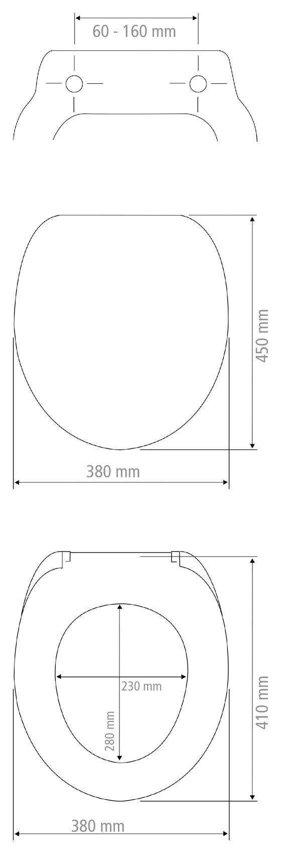 WENKO WC-Sitz »Droplets«