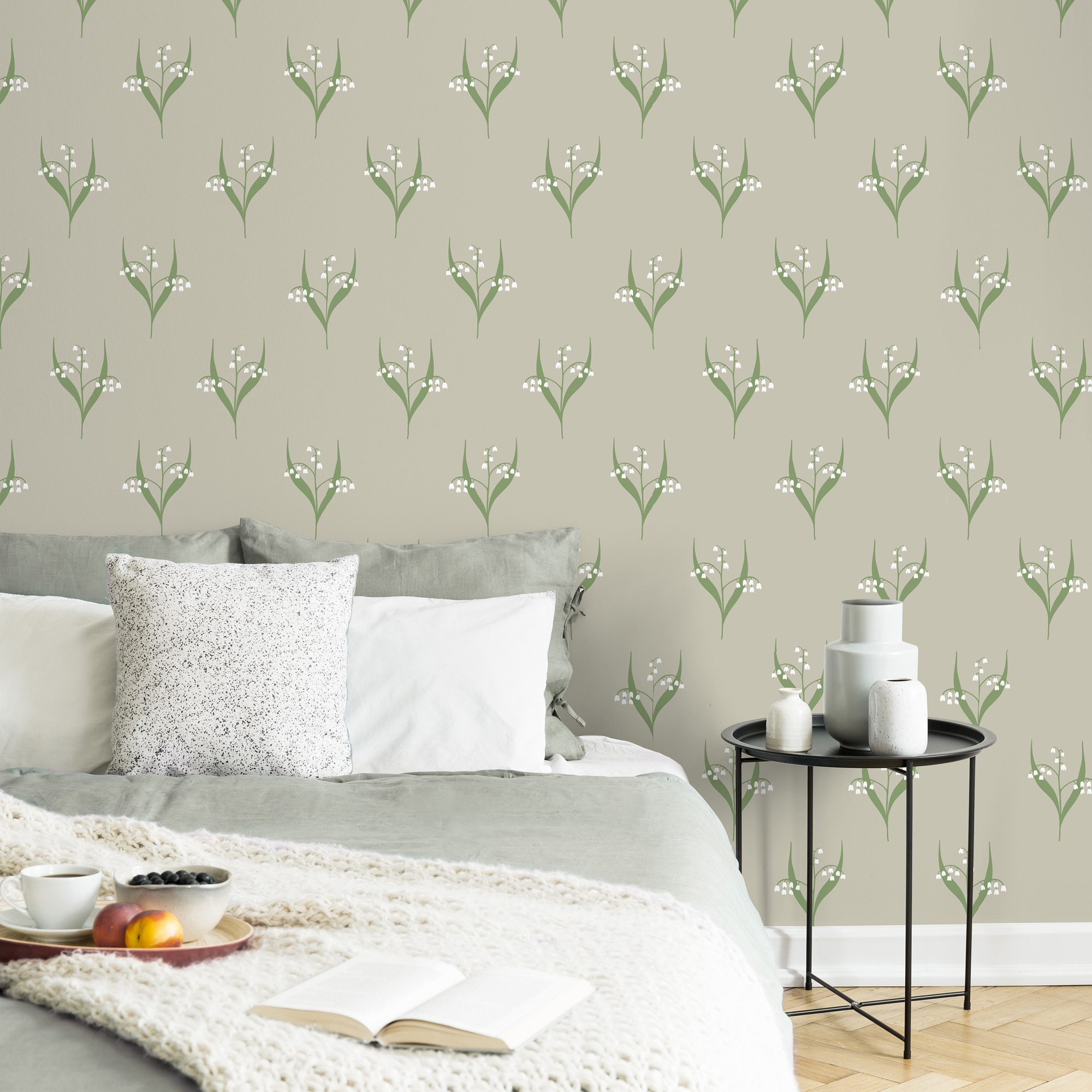 Superfresco Easy Vliestapete »Lilly Sand 10mx52cm« bedruckt glatt Lilly Sand 1000x52cm