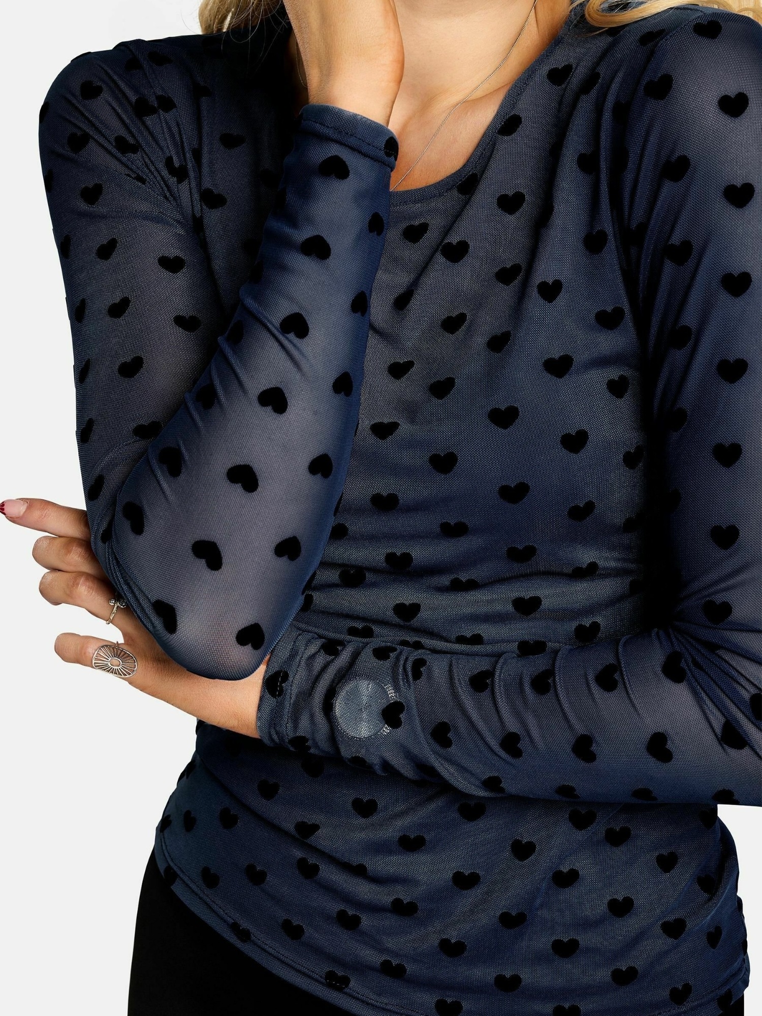 Liberté Essentiel Kurzarmhemd »Liberté Essentiel T-shirt MESH«