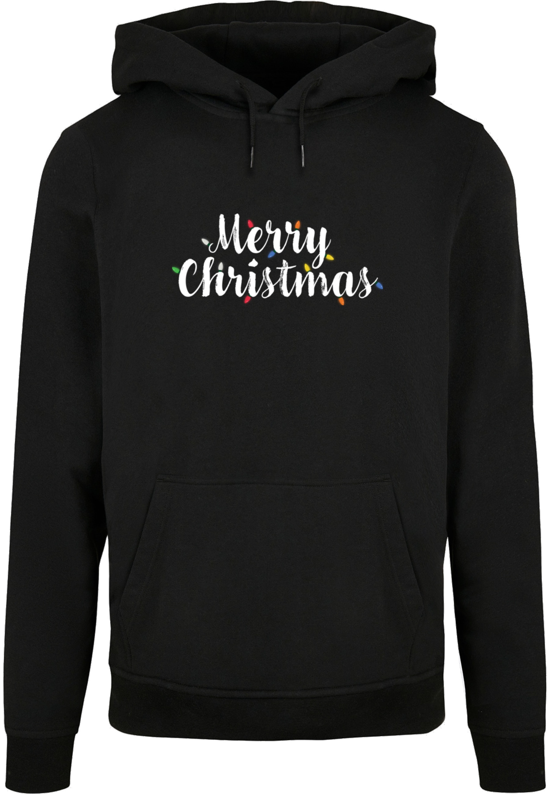 Merchcode Kapuzensweatshirt "Merchcode Herren Ladies Merry Christmas Lights Box Tee", 1 Stk.