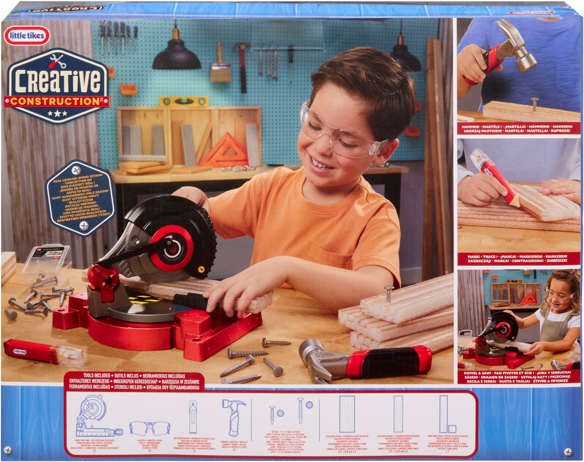 Little Tikes® Kinder-Säge »Creative Construction - Kappsäge«