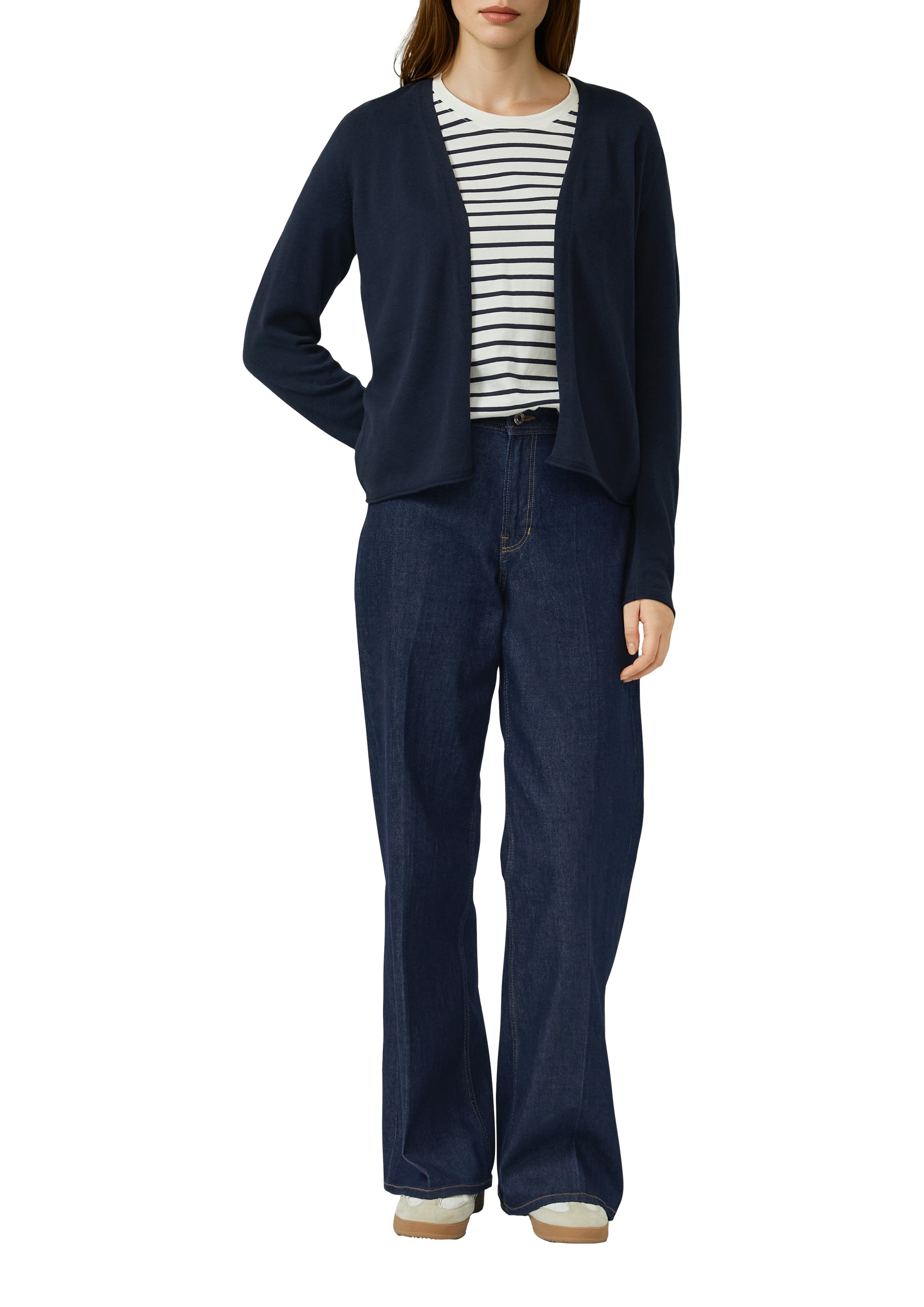 s.Oliver Cardigan ohne Verschluss und mit V-Ausschnitt günstig online kaufen