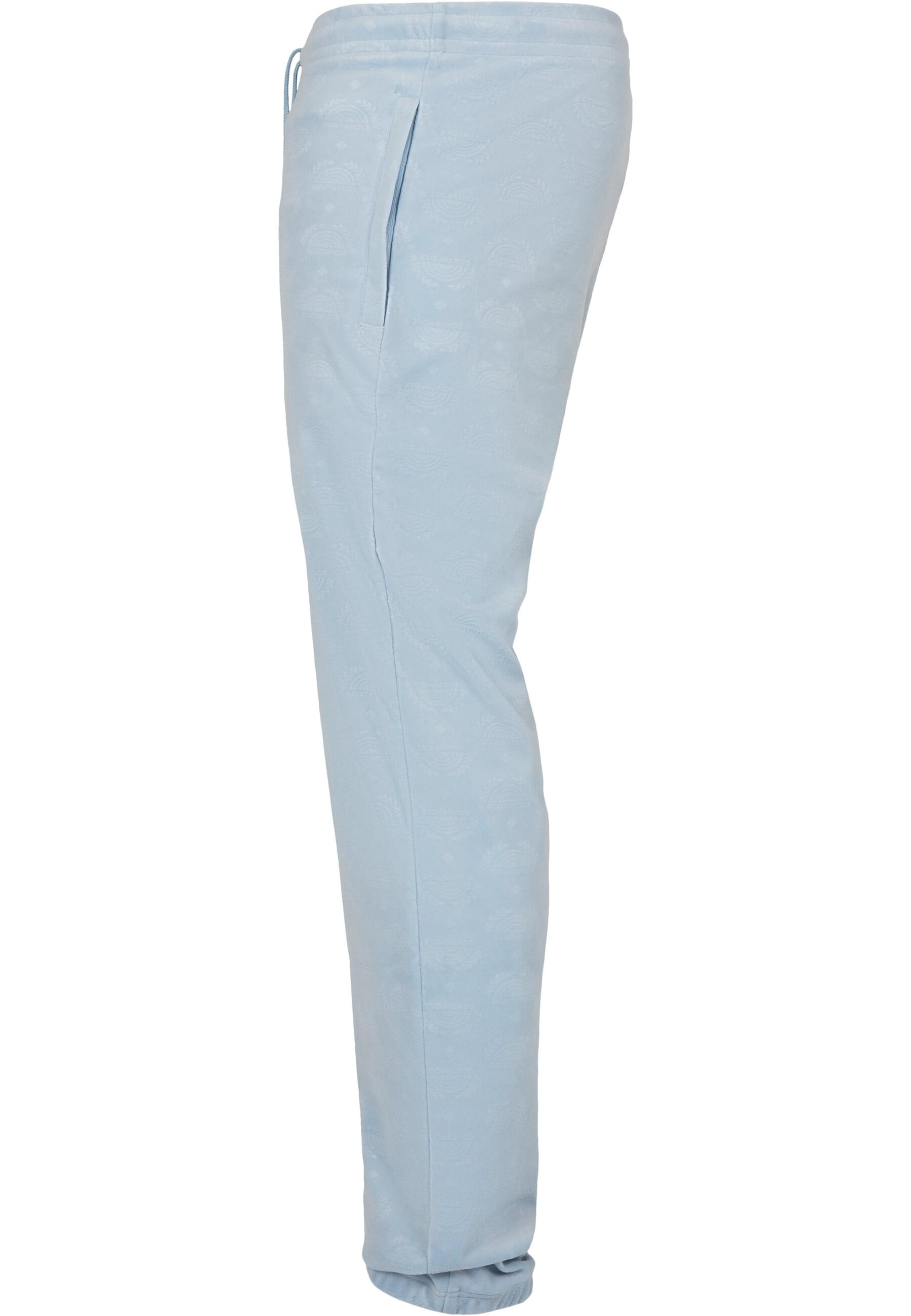 Southpole Stoffhose »Southpole Herren Southpole AOP Velour Pants«, (1 tlg.)