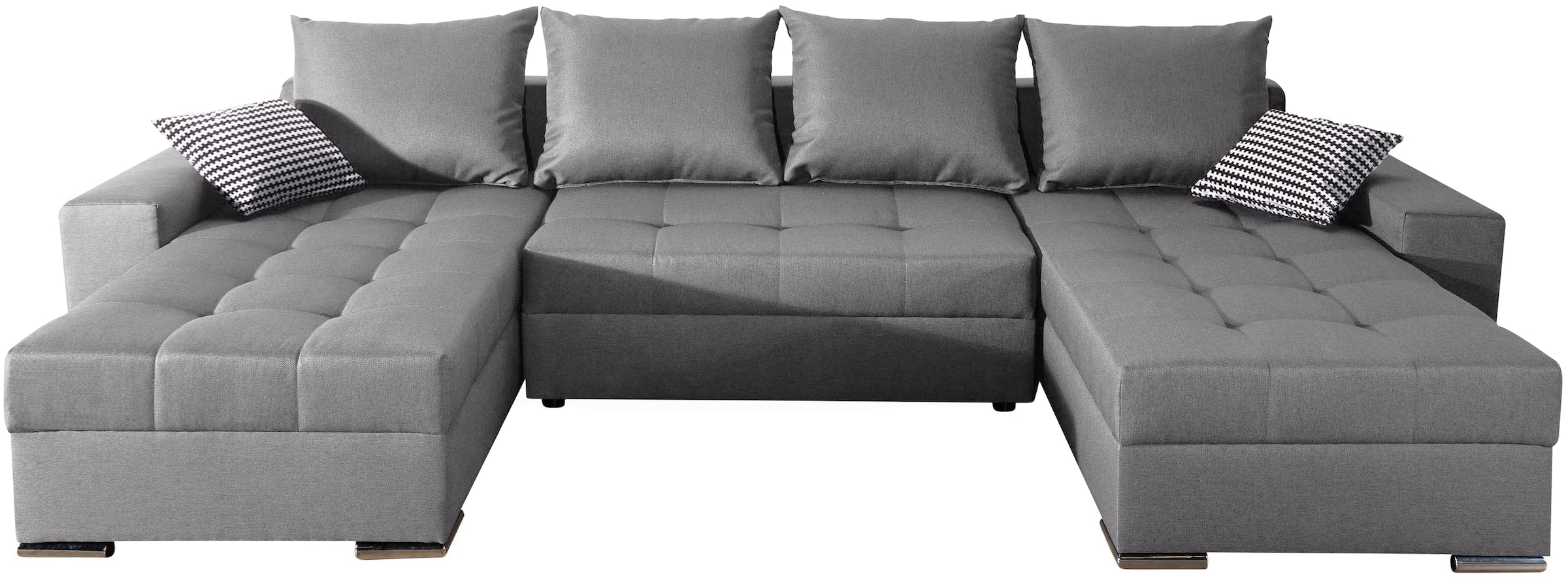 COLLECTION AB Wohnlandschaft "Josy XL U-Form, Breite: 313 cm" mit Bettfunkt günstig online kaufen