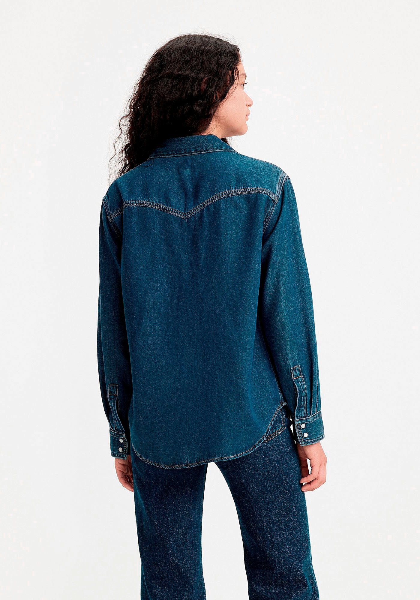 Levi's® Jeansbluse »TEODORA WESTERN SHIRT«, mit Druckknöpfen