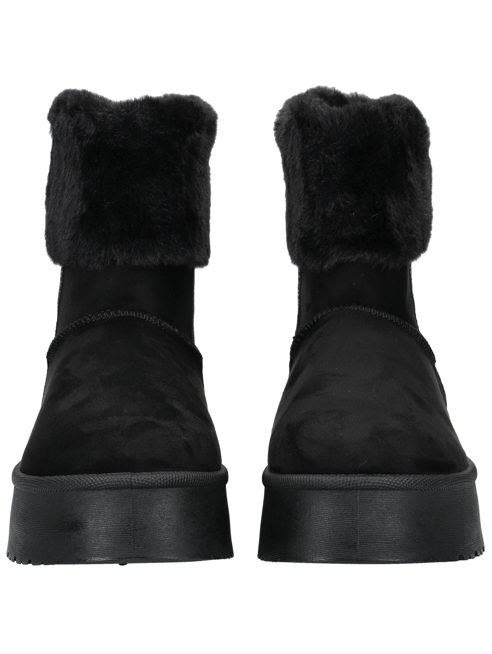 Stiefelette MUSTANG SHOES "Mustang Shoes Stiefelette Lederimitat/Textil", Damen, Gr. 38, schwarz, Lederimitat, Textil, Schuhe Stiefelette 2