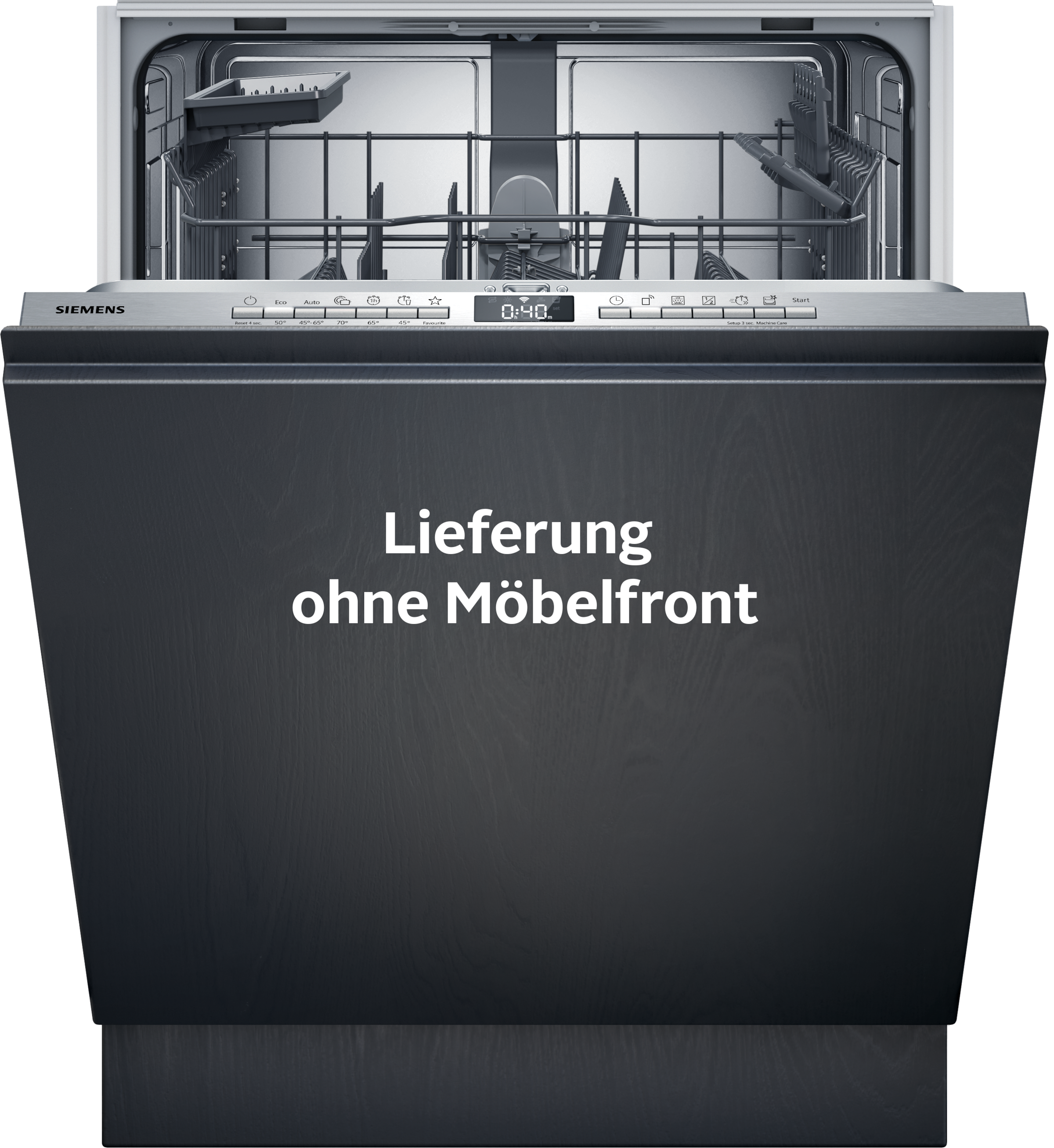 SIEMENS vollintegrierbarer Geschirrspüler iQ300 "SN63HX04TE" 13 Maßgedecke Info Light - erlischt bei Beendigung des Spülvorgangs