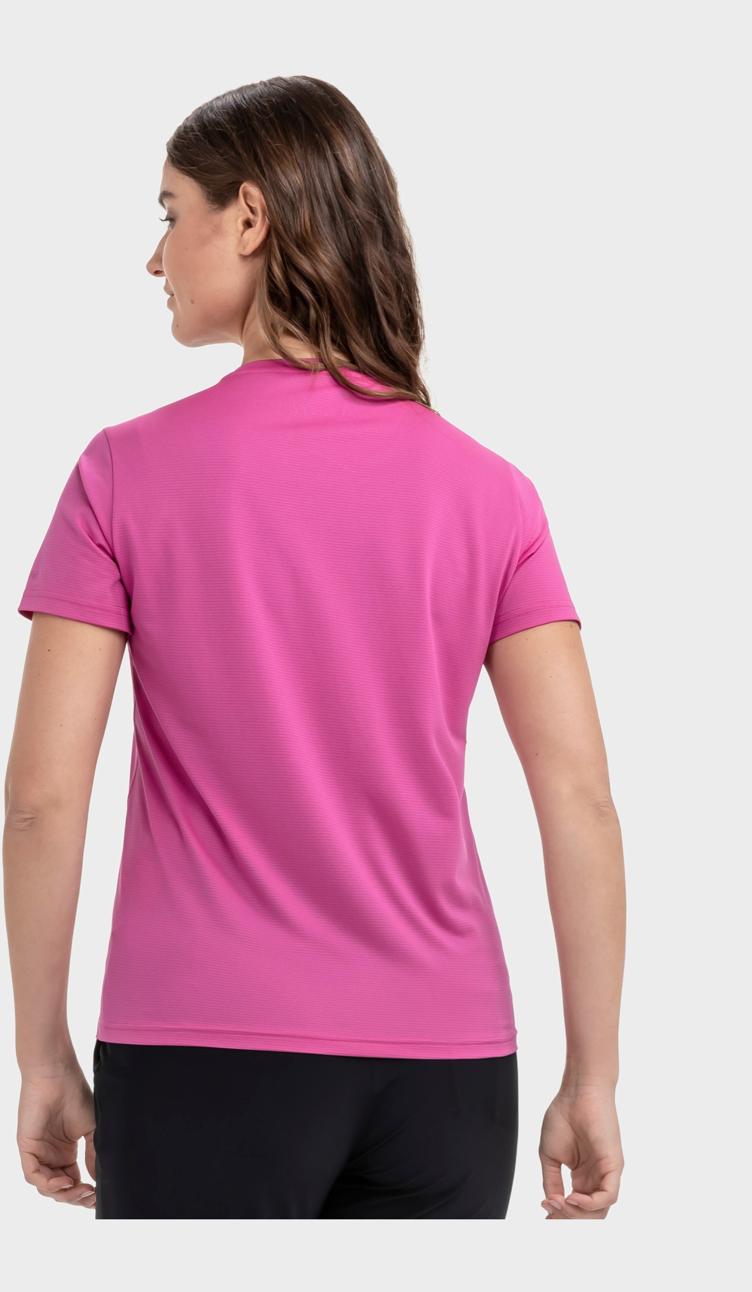 Funktionsshirt SCHÖFFEL "CIRC T Shirt Tauron L", Damen, Gr. 34, 3305, pink, Oberstoff: 100% Polyester, Rundhals, Shirts Funktionsshirt 3