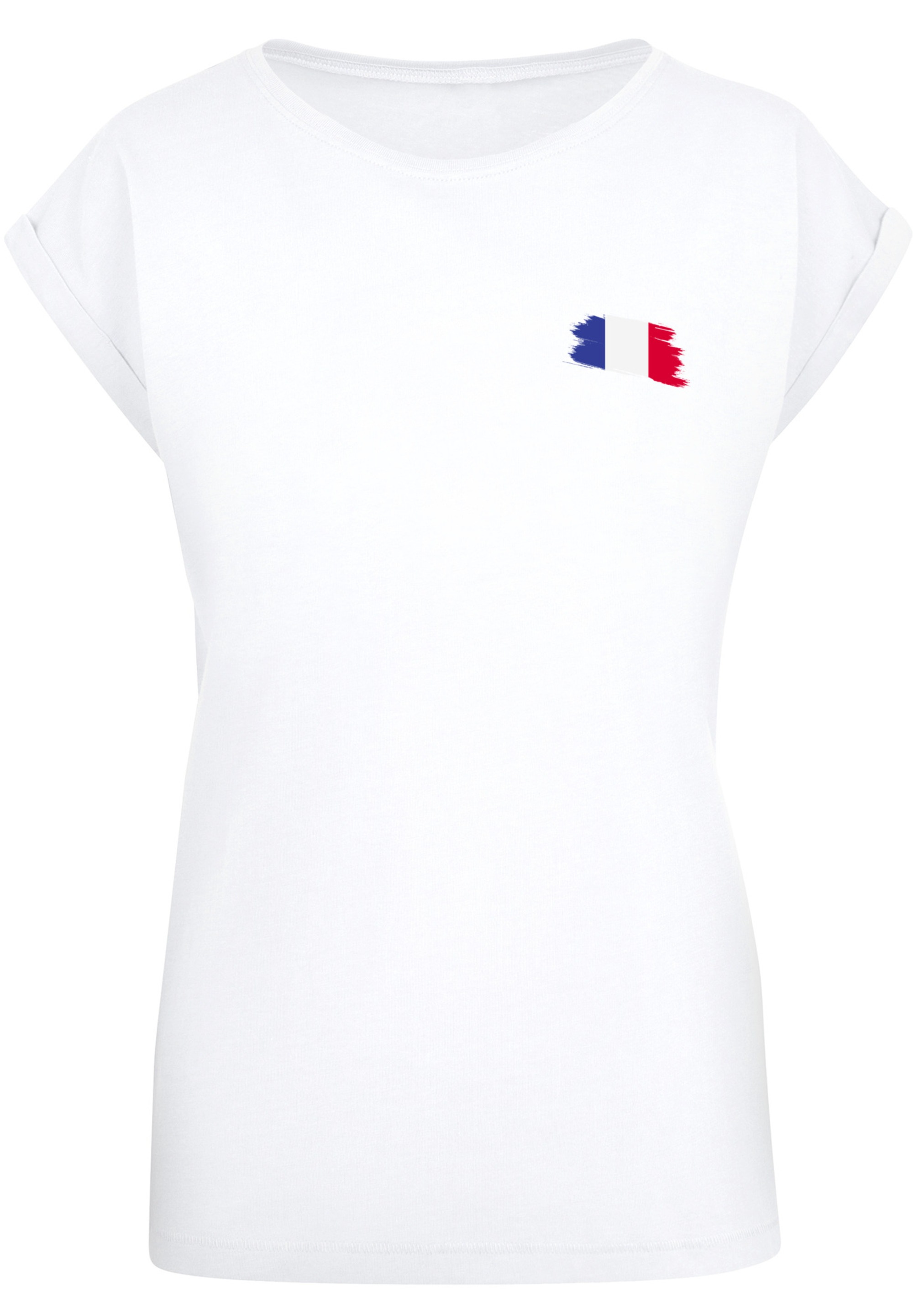 F4NT4STIC T-Shirt »France Frankreich Flagge Fahne«, Print