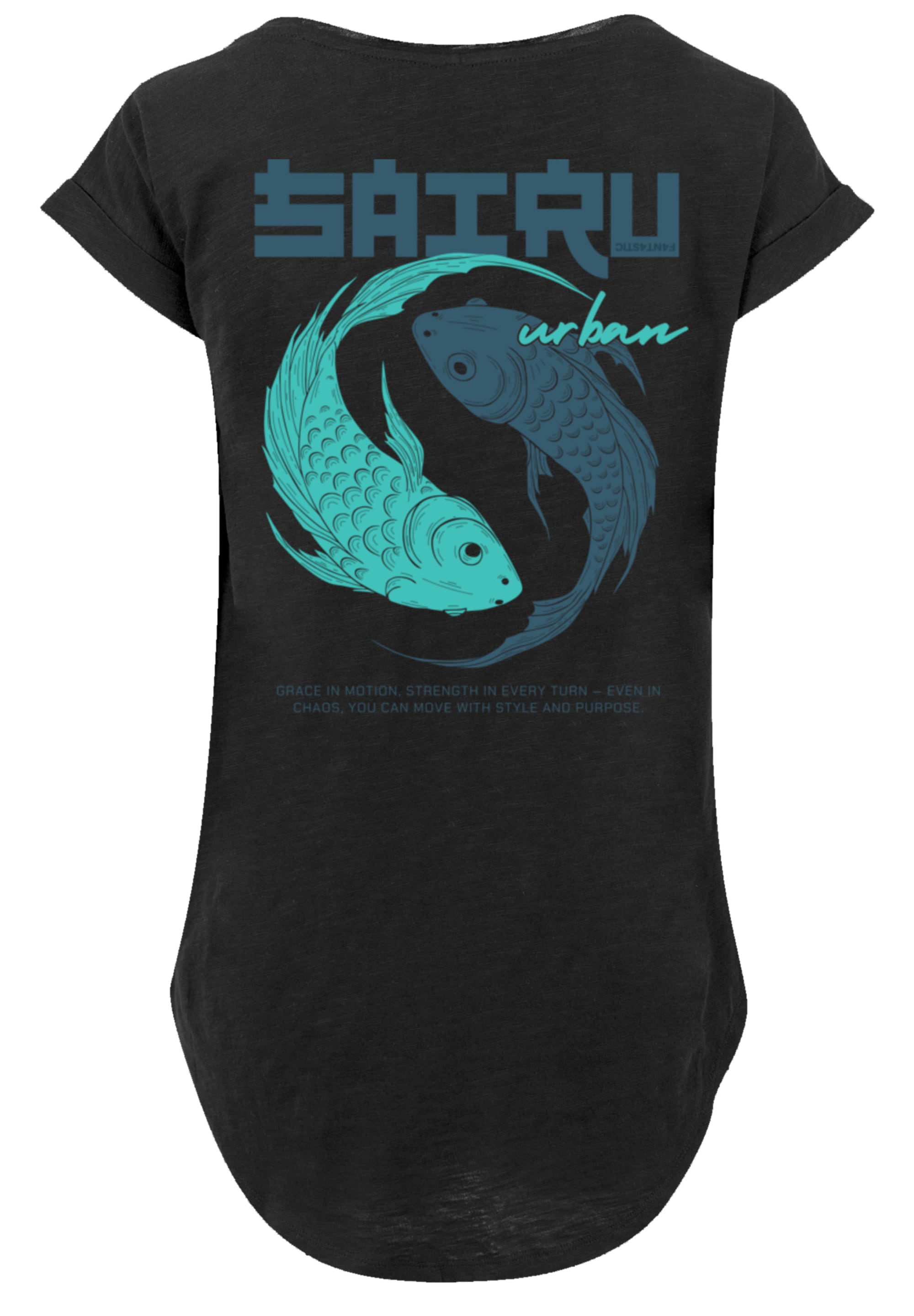 F4NT4STIC T-Shirt »Koi Fish Japan Streetstyle«, Japan Streetwear Styles