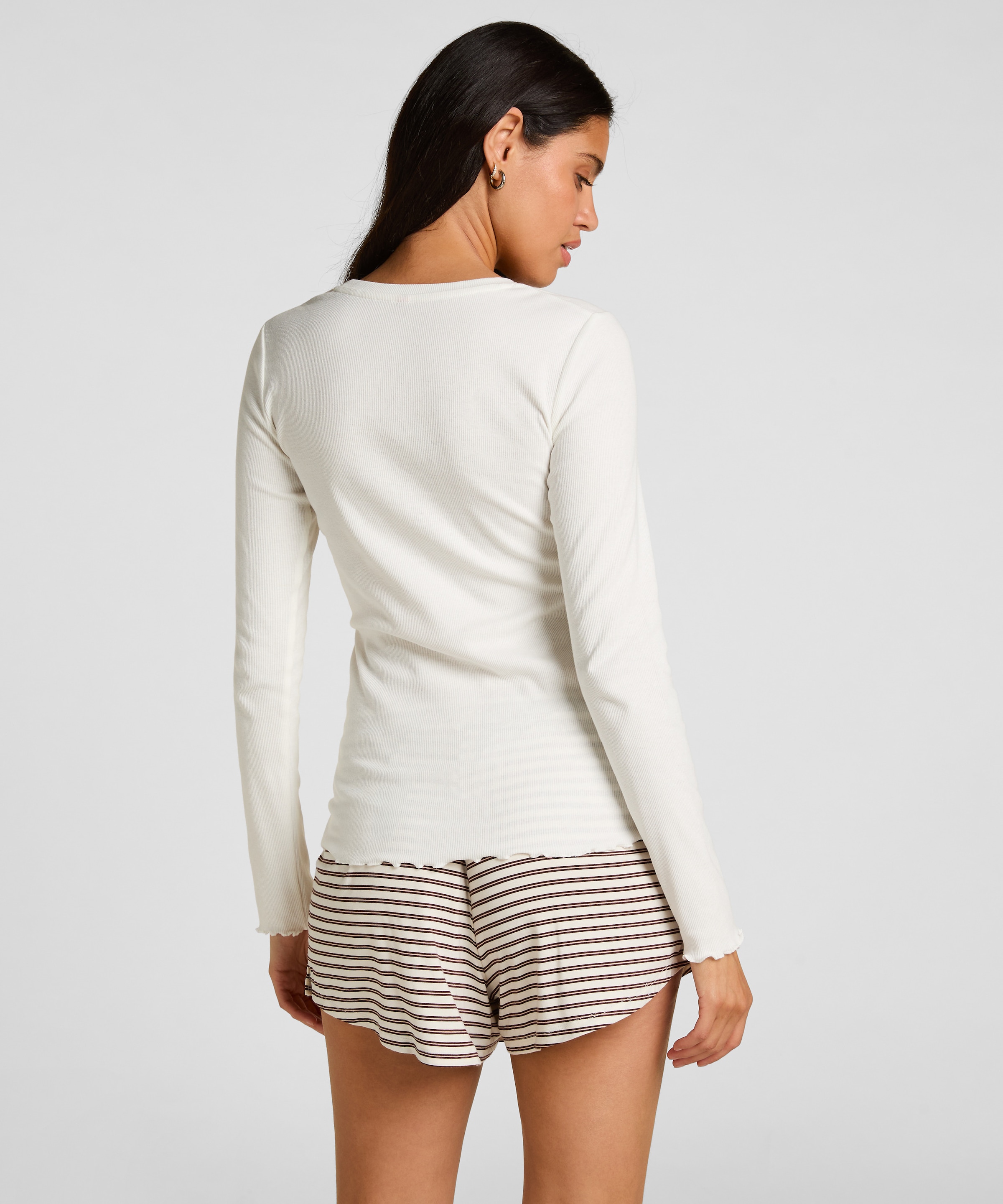 Hunkemöller Pyjama »Pyjama Shorts Gestreift Jersey«