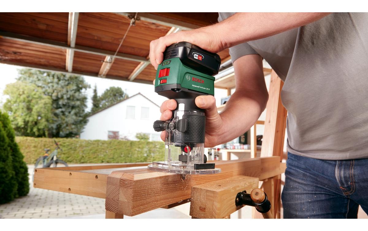 BOSCH Oberfräse »AdvancedTrimRouter 18V-8« Ohne Akku/Ladegerät
