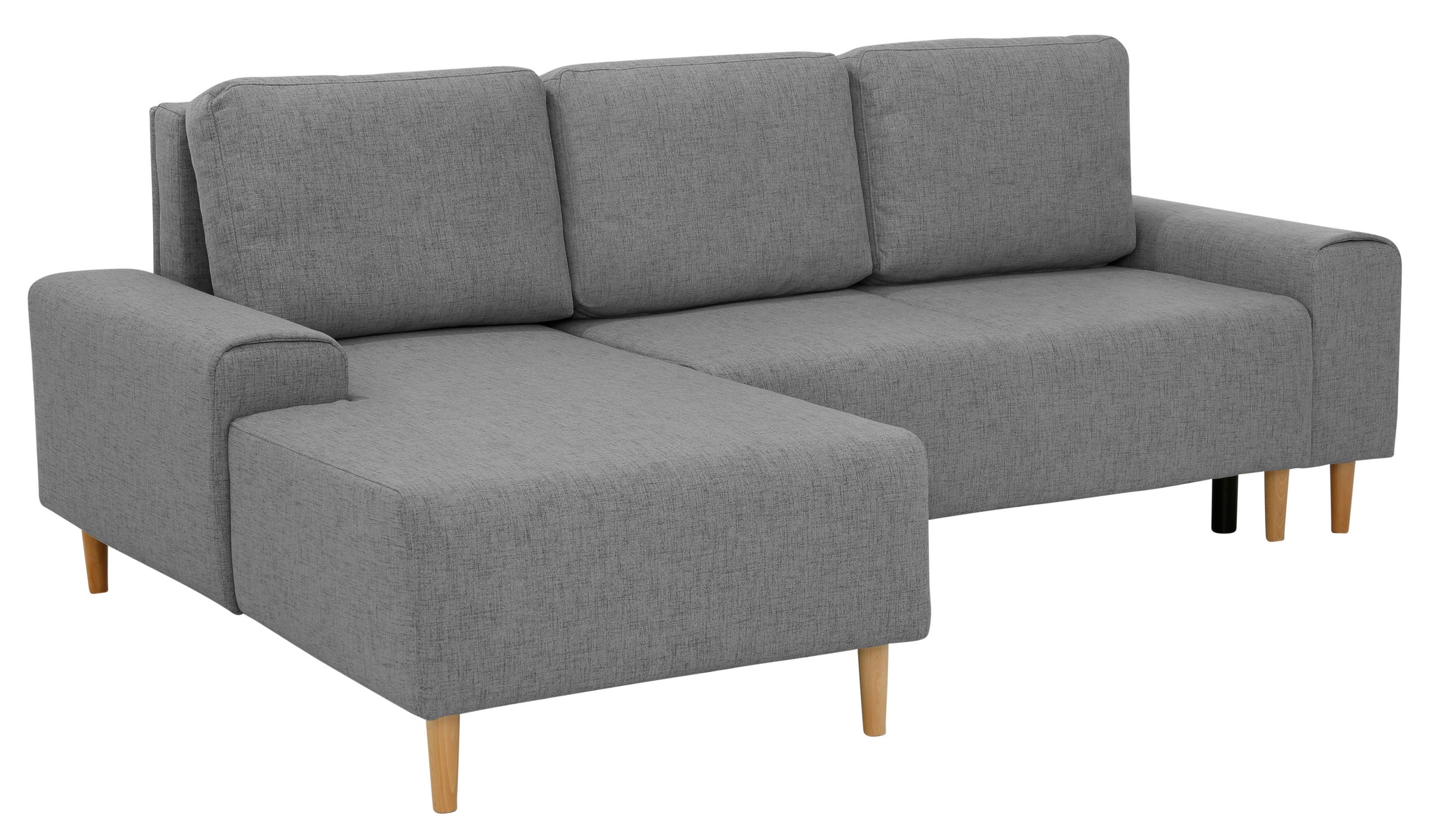 INOSIGN Ecksofa »Samu L-Form«, wahlweise mit Bettfunktion und Bettkasten