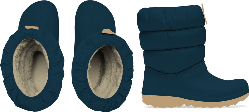 Crocs Winterboots »CLASSIC NEO PUFF BOOT T«, Snowboots, Winterstiefel zum Schlupfen