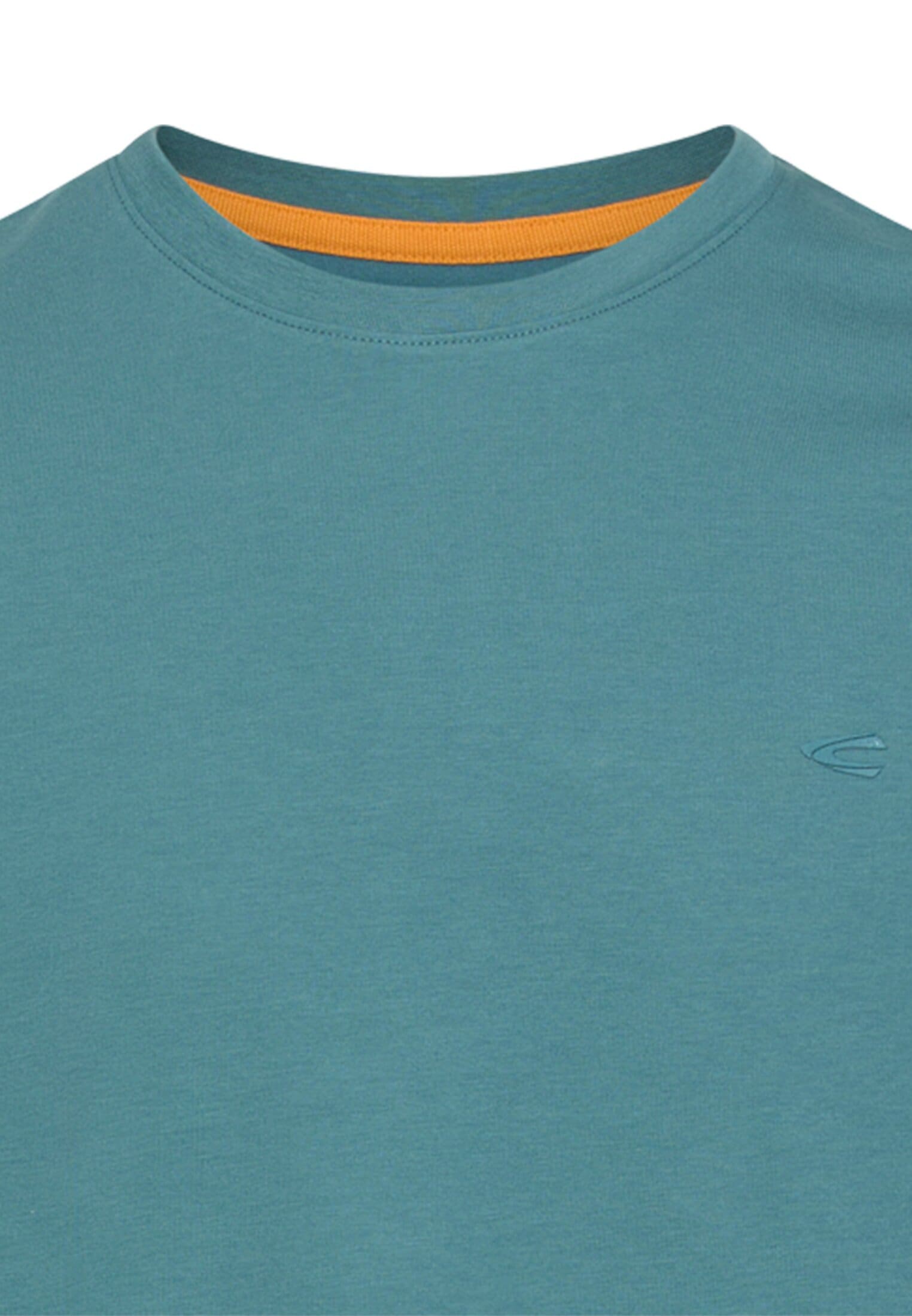 camel active Sommershirt - unifarben - mit Stretch