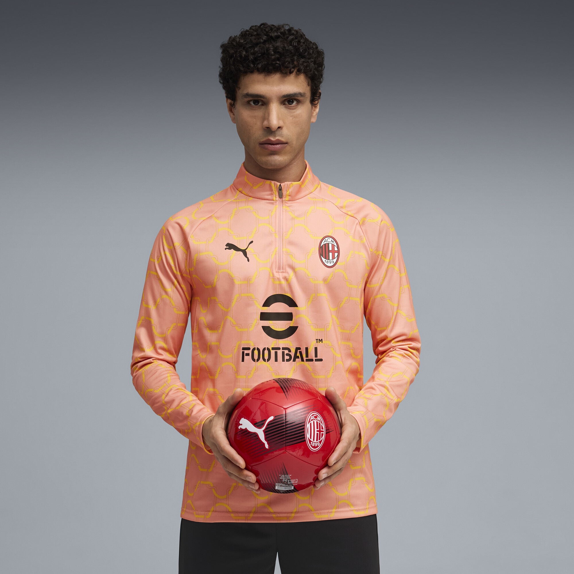 PUMA T-Shirt »AC Mailand Aufwärmoberteil Herren«