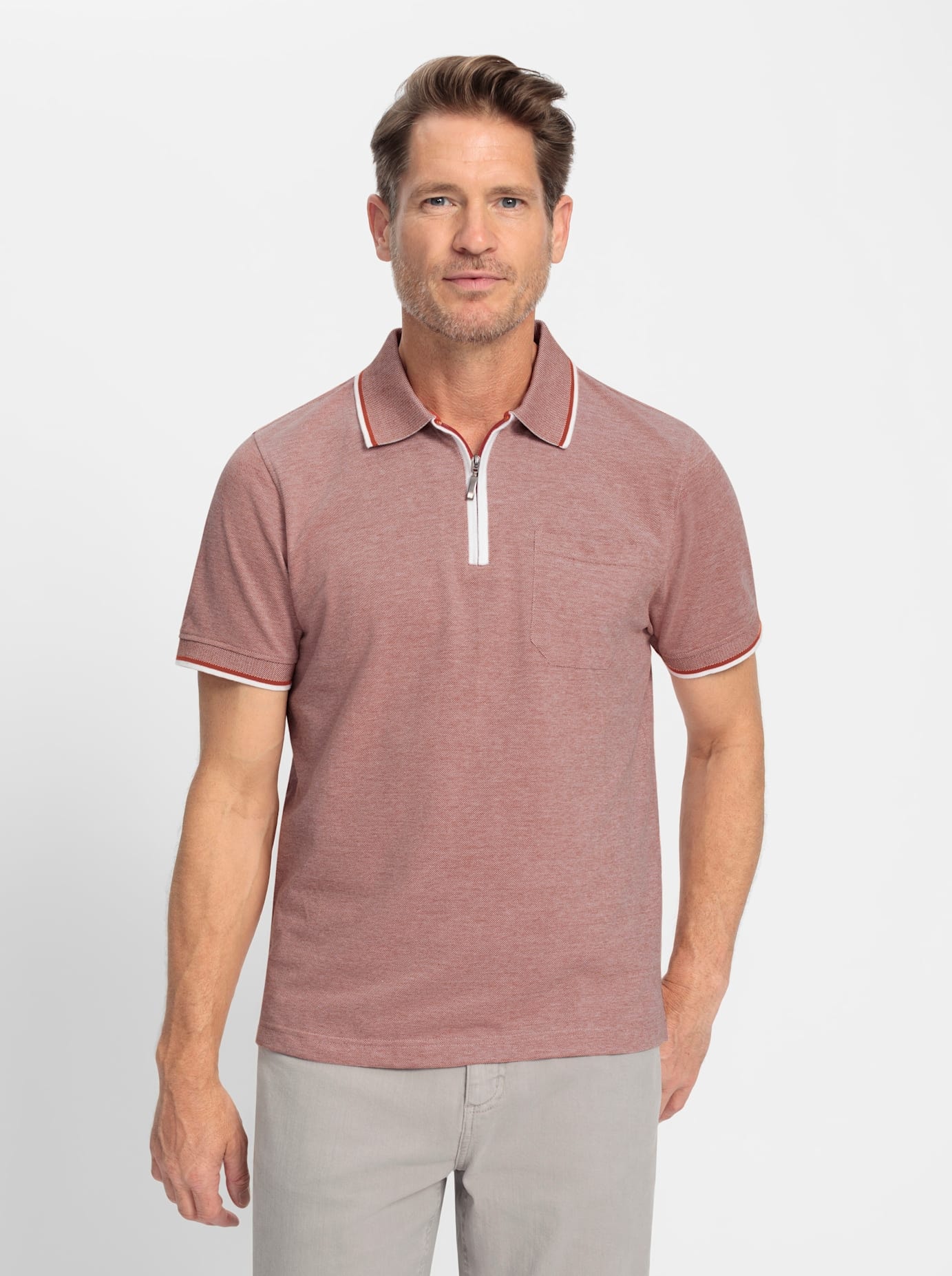 Catamaran Kurzarmshirt »Kurzarm-Poloshirt«, (1 tlg.)