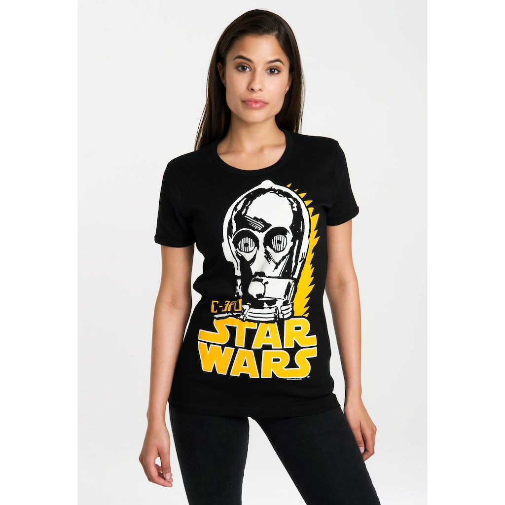 LOGOSHIRT T-Shirt »C-3PO«