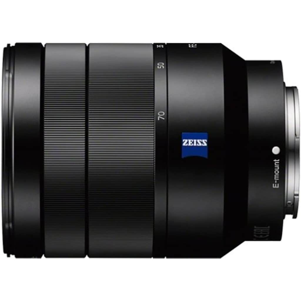 Sony Zoomobjektiv »SEL-2470Z Zeiss«, Vollformat, geeignet für Alpha und Nex Serien, E-Mount