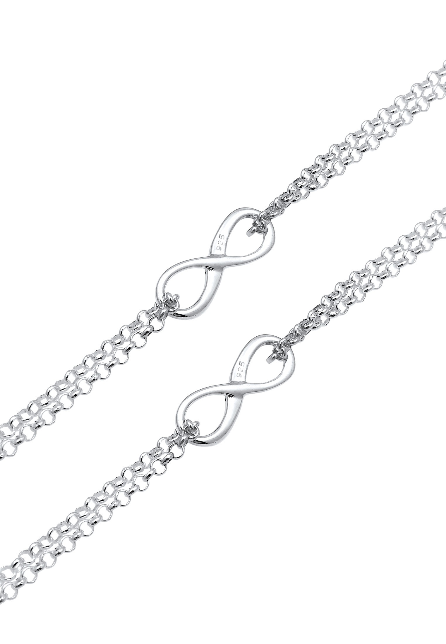 Elli Schmuckset »Set Armband Mutter & Tochter Unendlichkeit 925 Sterling Silber«