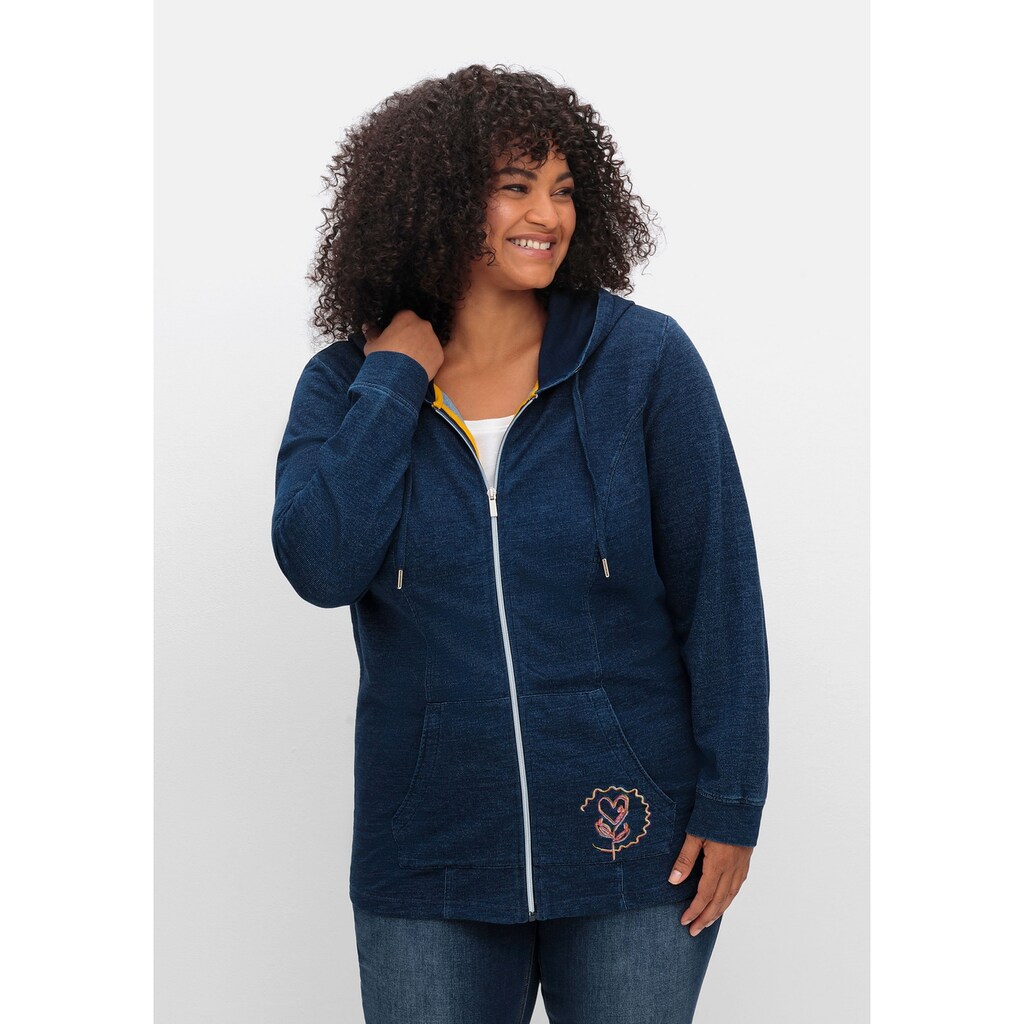 Sheego Sweatjacke »Große Größen«