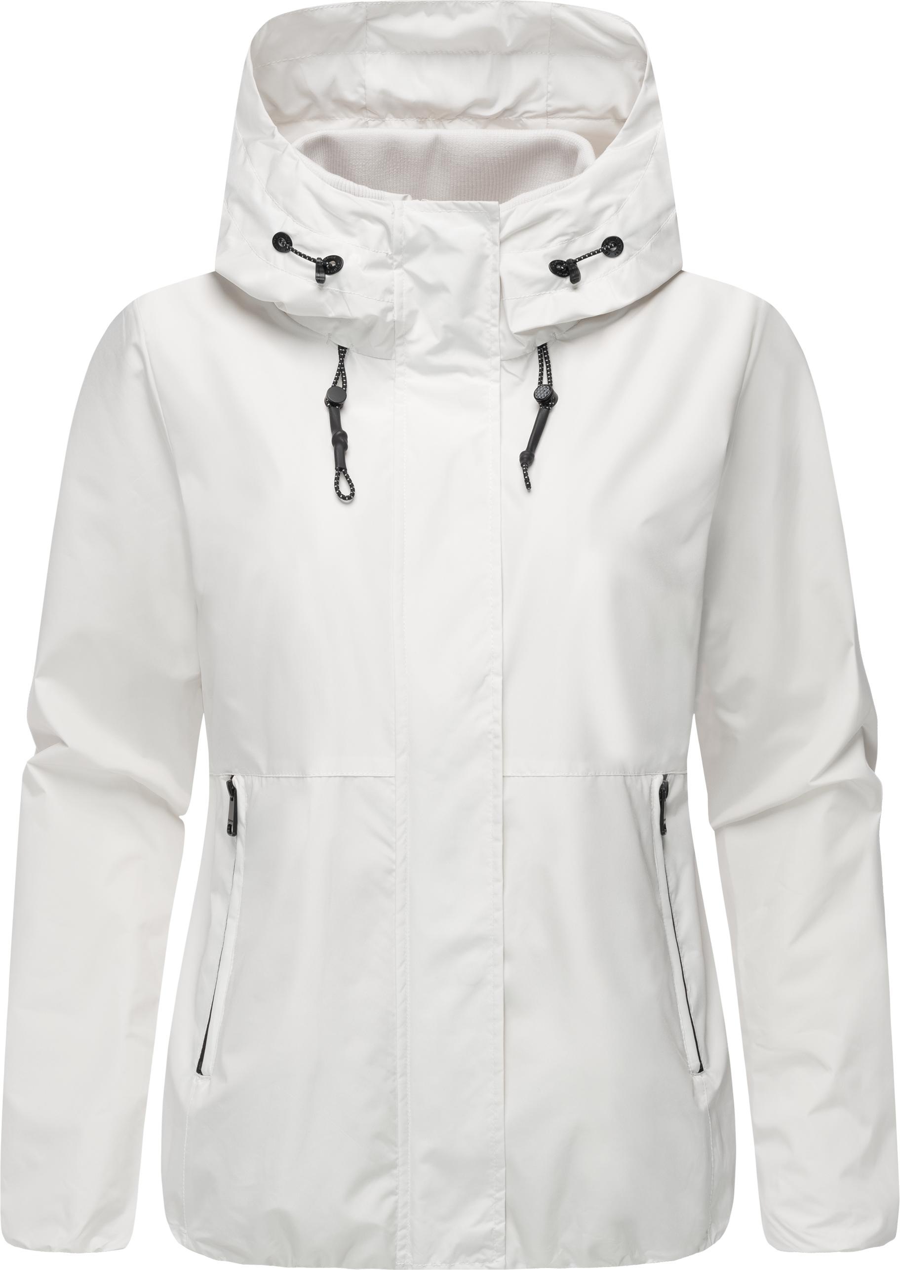 Ragwear Outdoorjacke "Sunniva Light" Mit Kapuze Wasserdichte Und Atmungsaktive Damen Übergangsjacke