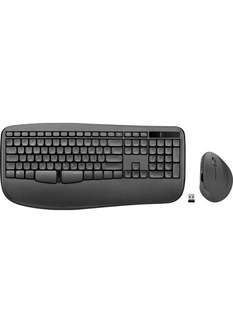 Speedlink ergonomische Maus »PIAVO Tastatur + Maus- Set«, & Tastatur Set, wireless kaufen